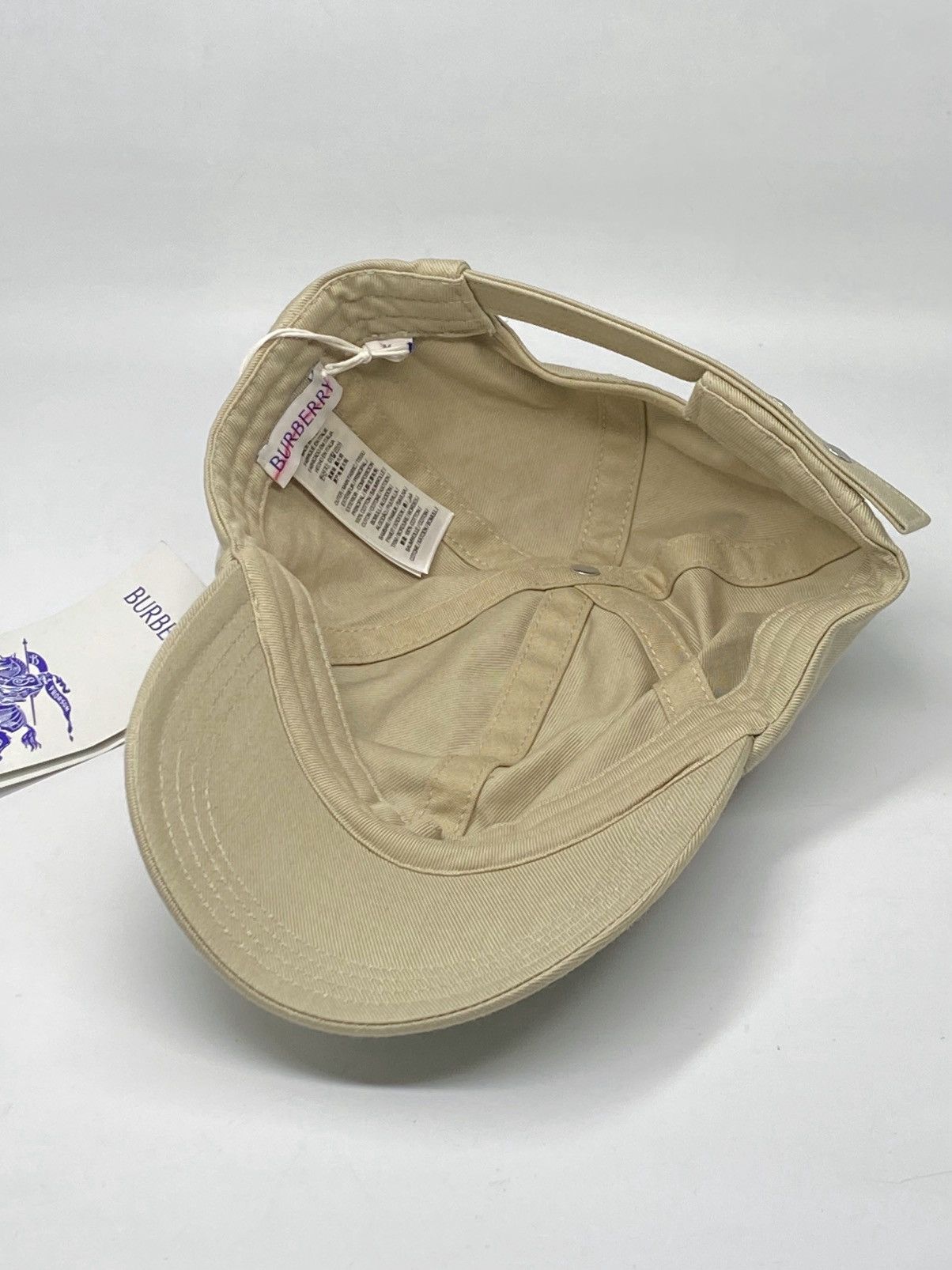 Burberry Burberry logo-embroidered cotton baseball cap size M Size ONE SIZE - 8 Thumbnail