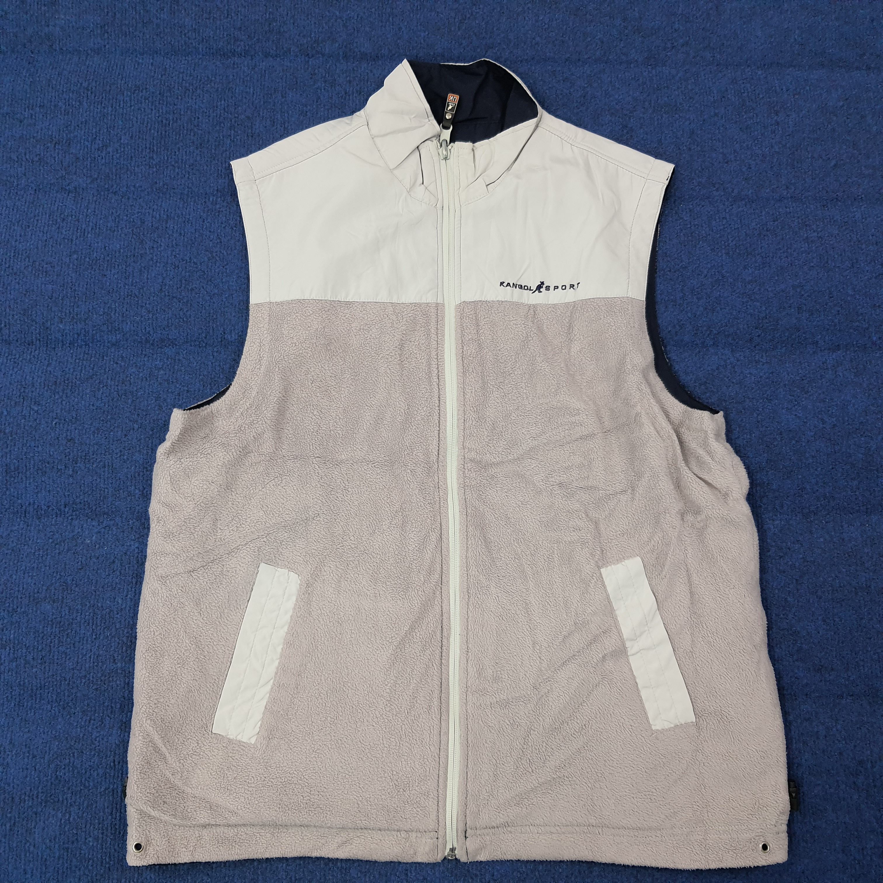 Kangol Vintage KGSP Kangol Sports Reversible Fleece Jacket C267N9 Size US M / EU 48-50 / 2 - 3 Thumbnail