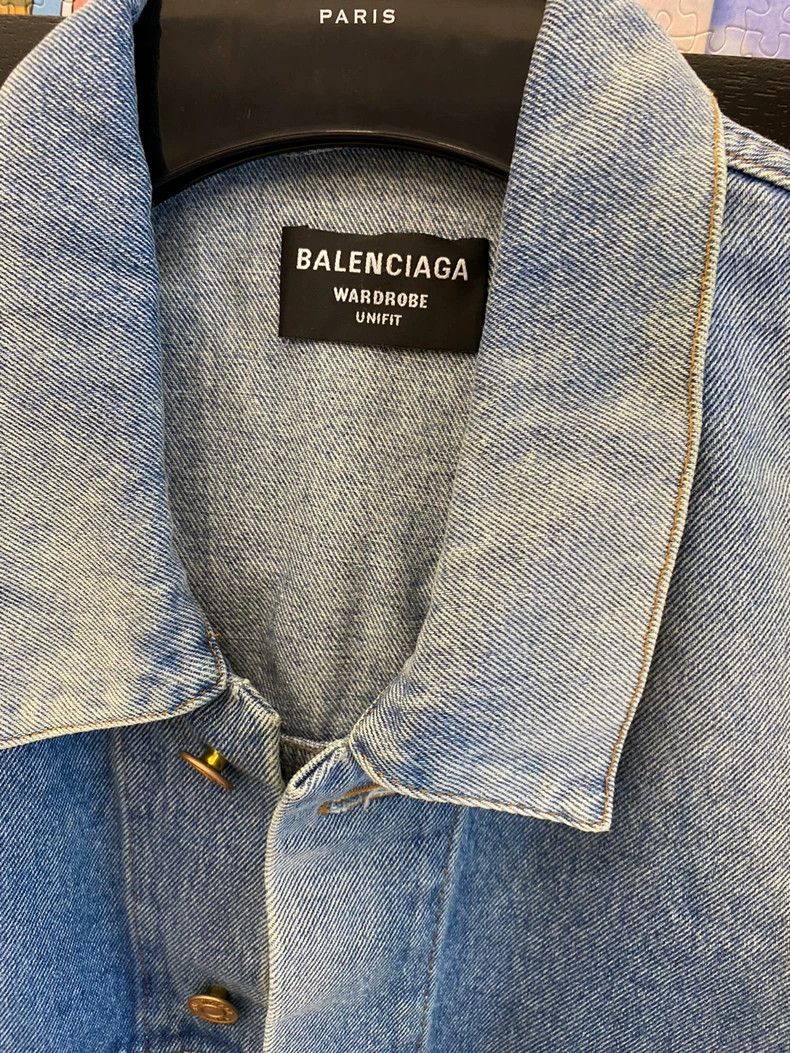 Balenciaga Balenciaga Retro washed denim jacket Size US XS / EU 42 / 0 - 4 Thumbnail