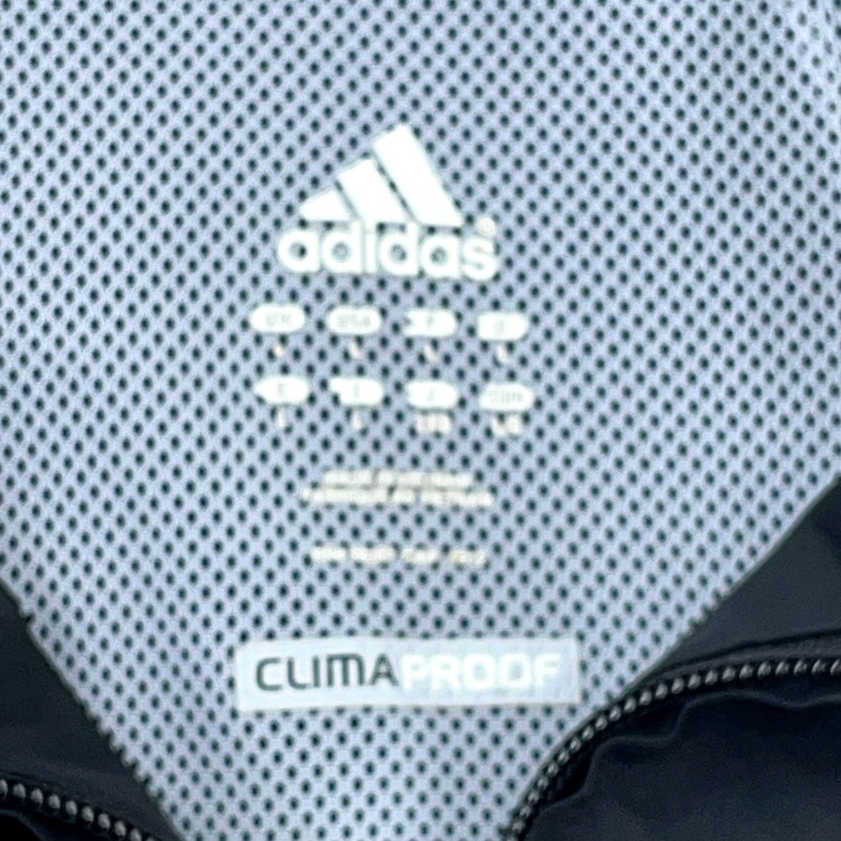 Adidas Adidas Jacket Men L Black Windbreaker Clima Proof 3 Stripes Size US L / EU 52-54 / 3 - 3 Thumbnail