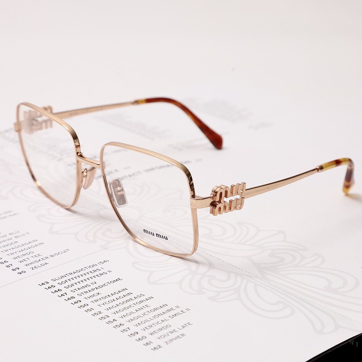 Miu Miu MIU MIU 0MU 51XV SUNGLASSES Size ONE SIZE - 2 Thumbnail