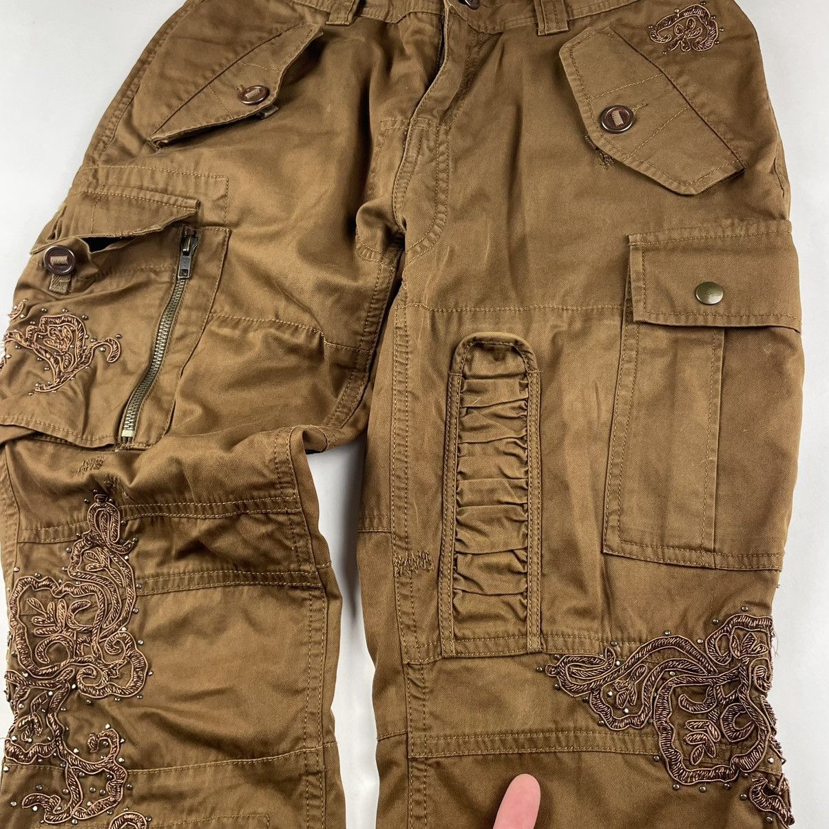 Polo Ralph Lauren Polo Ralph Lauren Pants Womens 6 Cargo Military Paratrooper Size 28" / US 6 / IT 42 - 5 Thumbnail