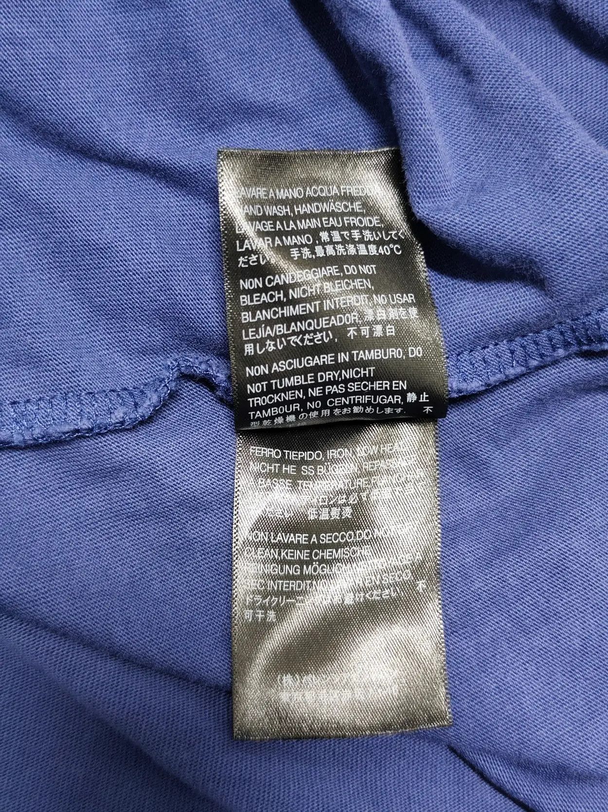 Balenciaga Balenciaga blue logo print oversized T-shirt Size US S / EU 44-46 / 1 - 8 Thumbnail