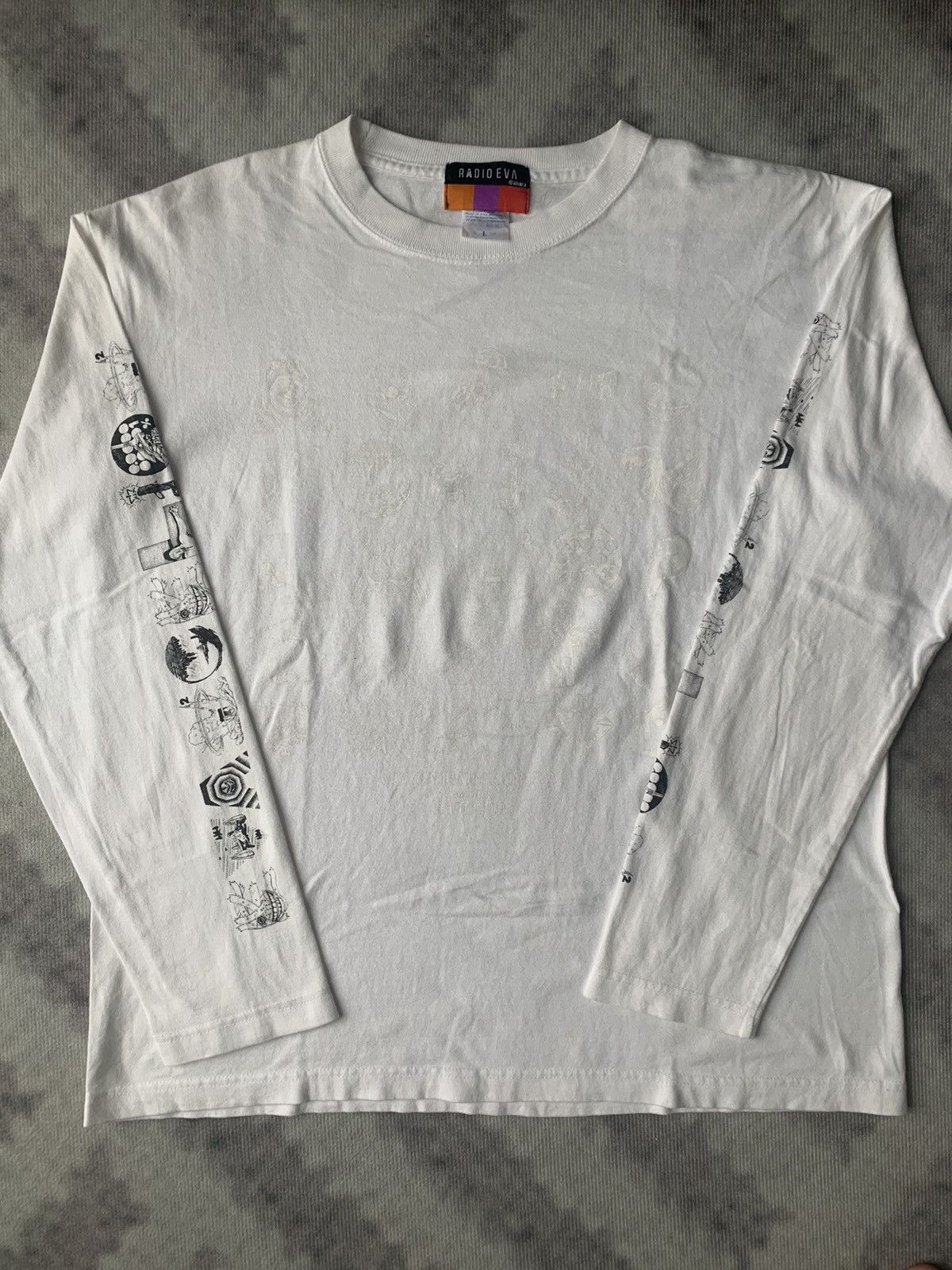 Anime × Japanese Brand Radio Eva Evangelion Longsleeve Tshirt Size US L / EU 52-54 / 3 - 1 Thumbnail