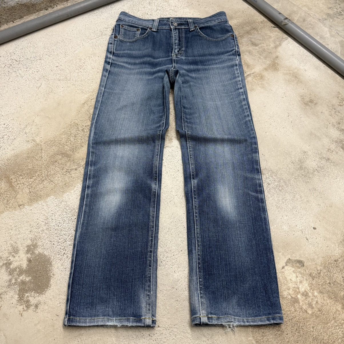 Edwin Vintage Edwin Faded Distressed Jeans Pants Size 29" - 3 Thumbnail