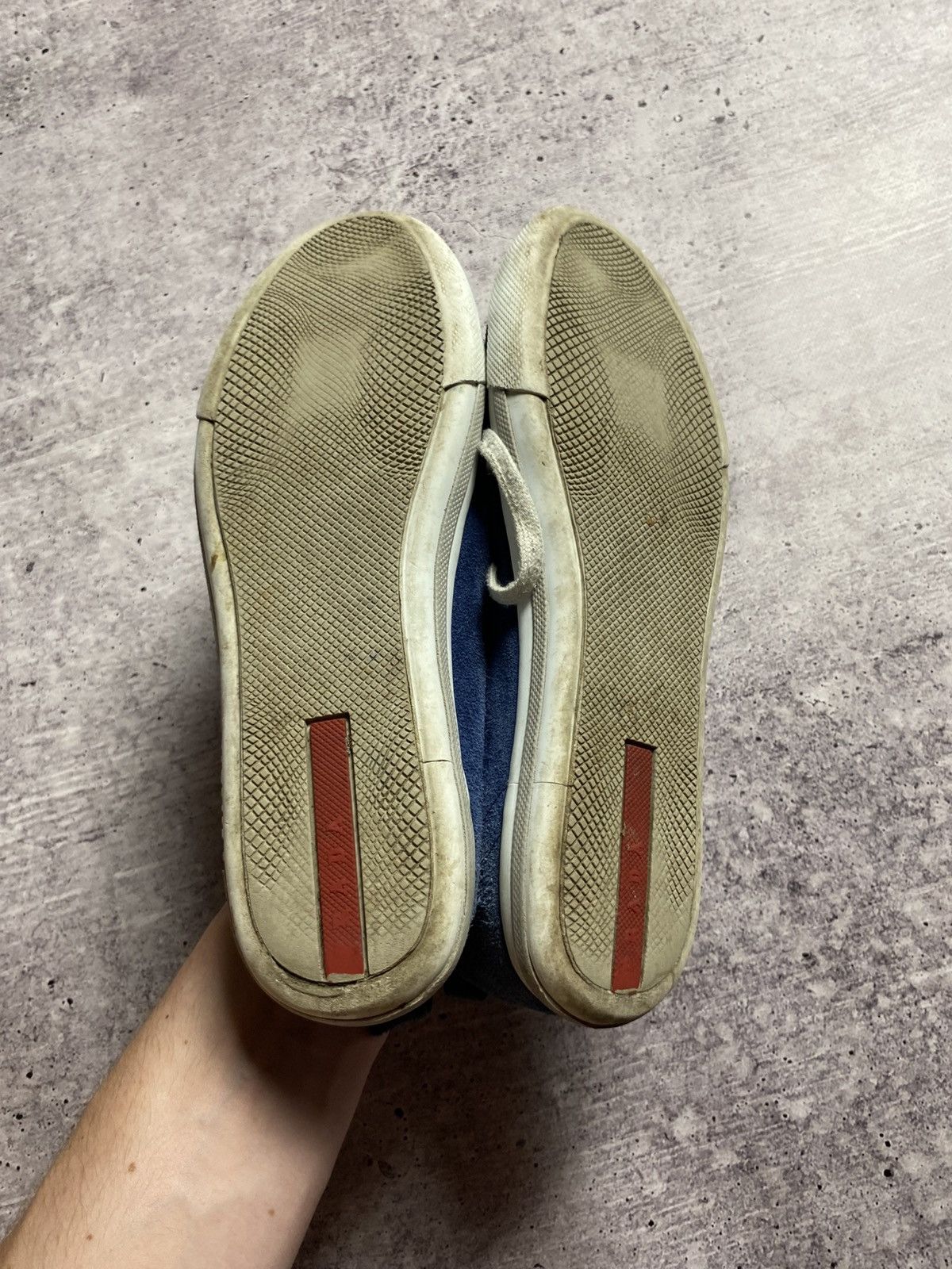 Prada Vintage Prada Red Tab Sneakers Size US 6.5 / EU 39-40 - 9 Thumbnail