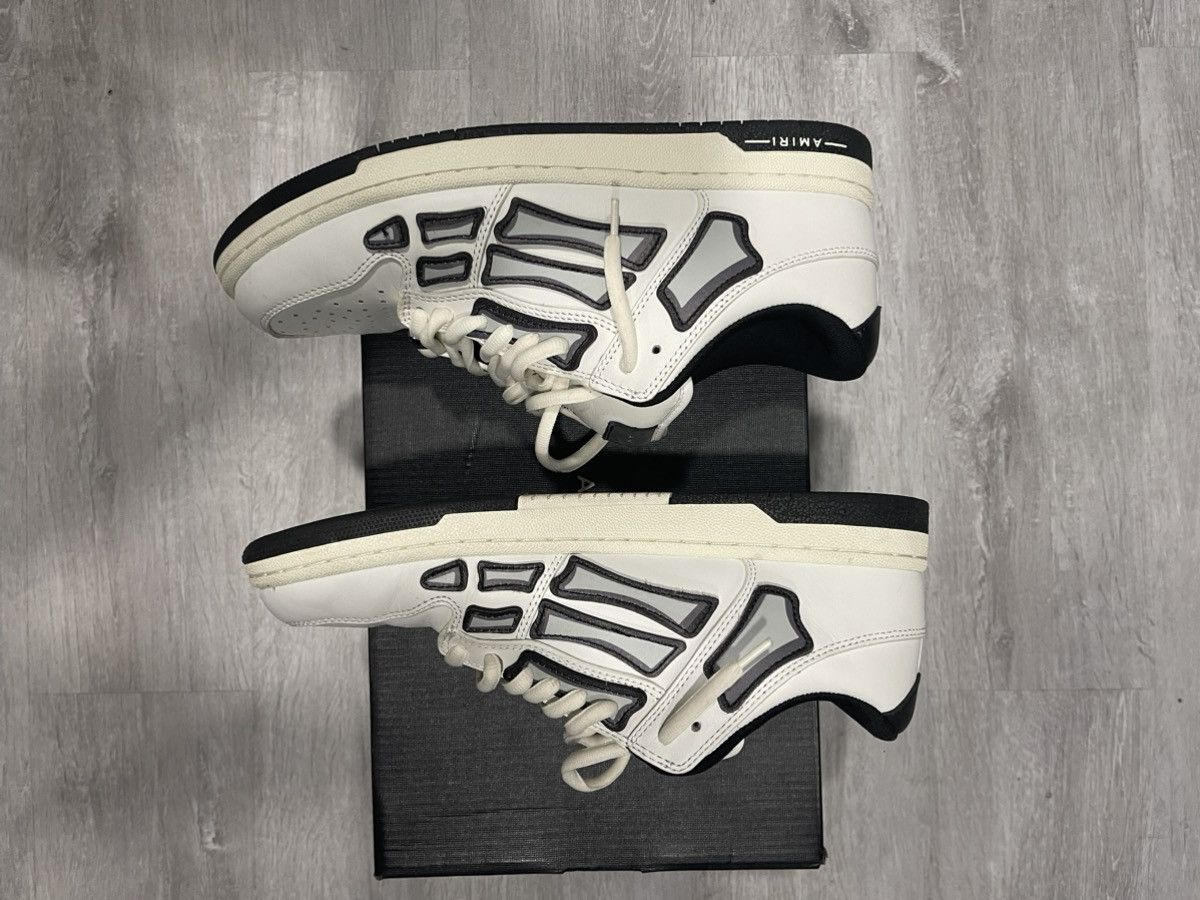 Amiri Amiri Skel Top Low 'Chunky - White Black' Size US 10 / EU 43 - 3 Thumbnail
