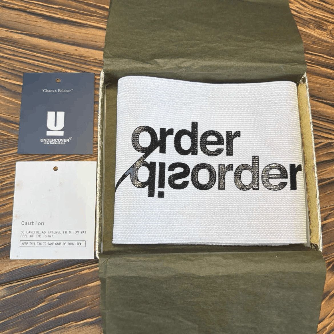 Undercover Undercover 18AW Order/Disorder Sleeves Band-2508 Size ONE SIZE - 1 Thumbnail