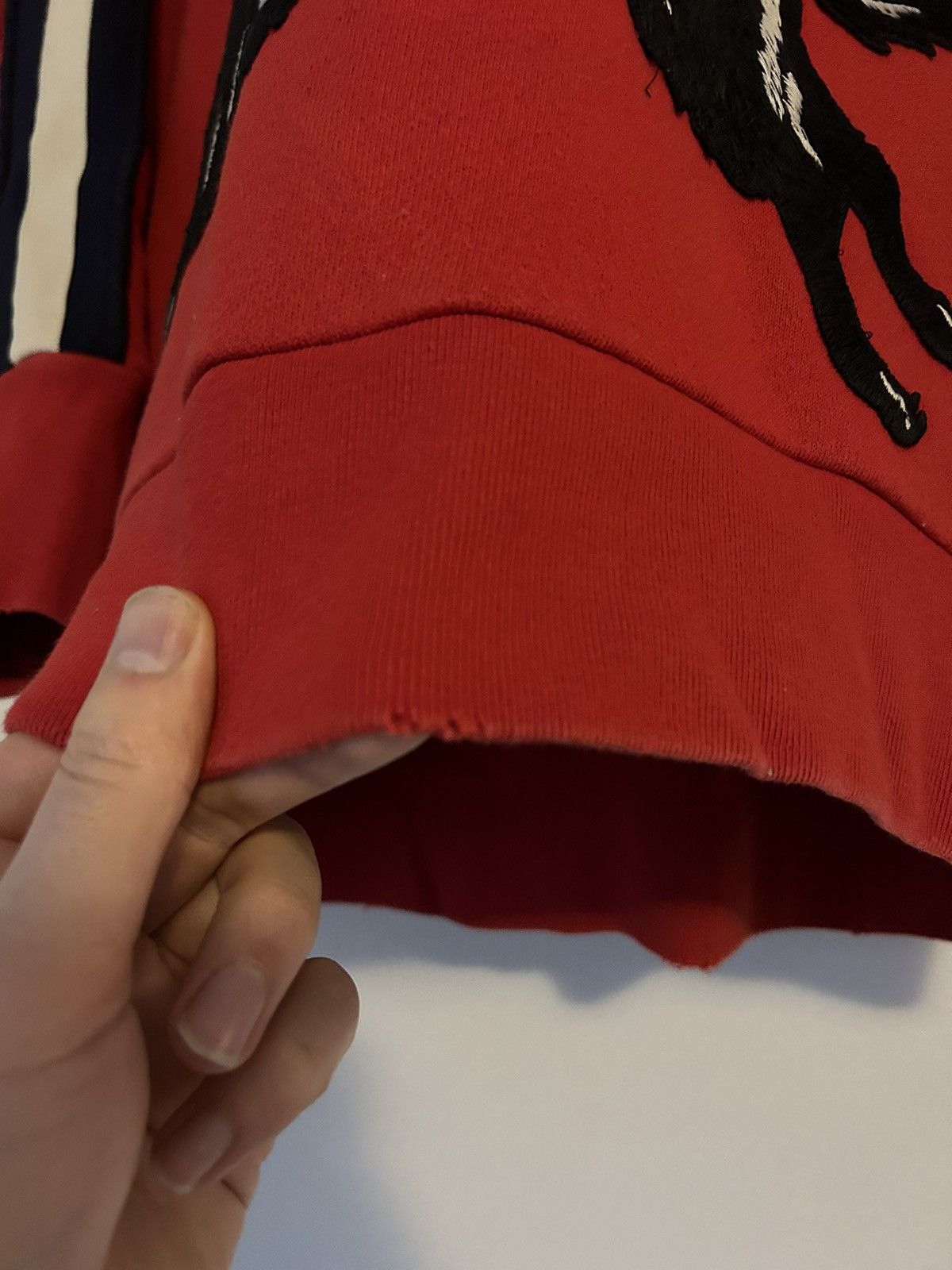 Gucci Gucci Animalium Wolf Hoodie Size US M / EU 48-50 / 2 - 4 Thumbnail