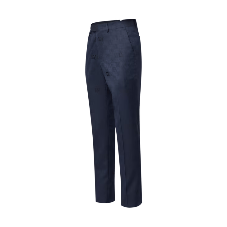 Louis Vuitton Wool Cigarette Trousers Size 48S - 4 Thumbnail