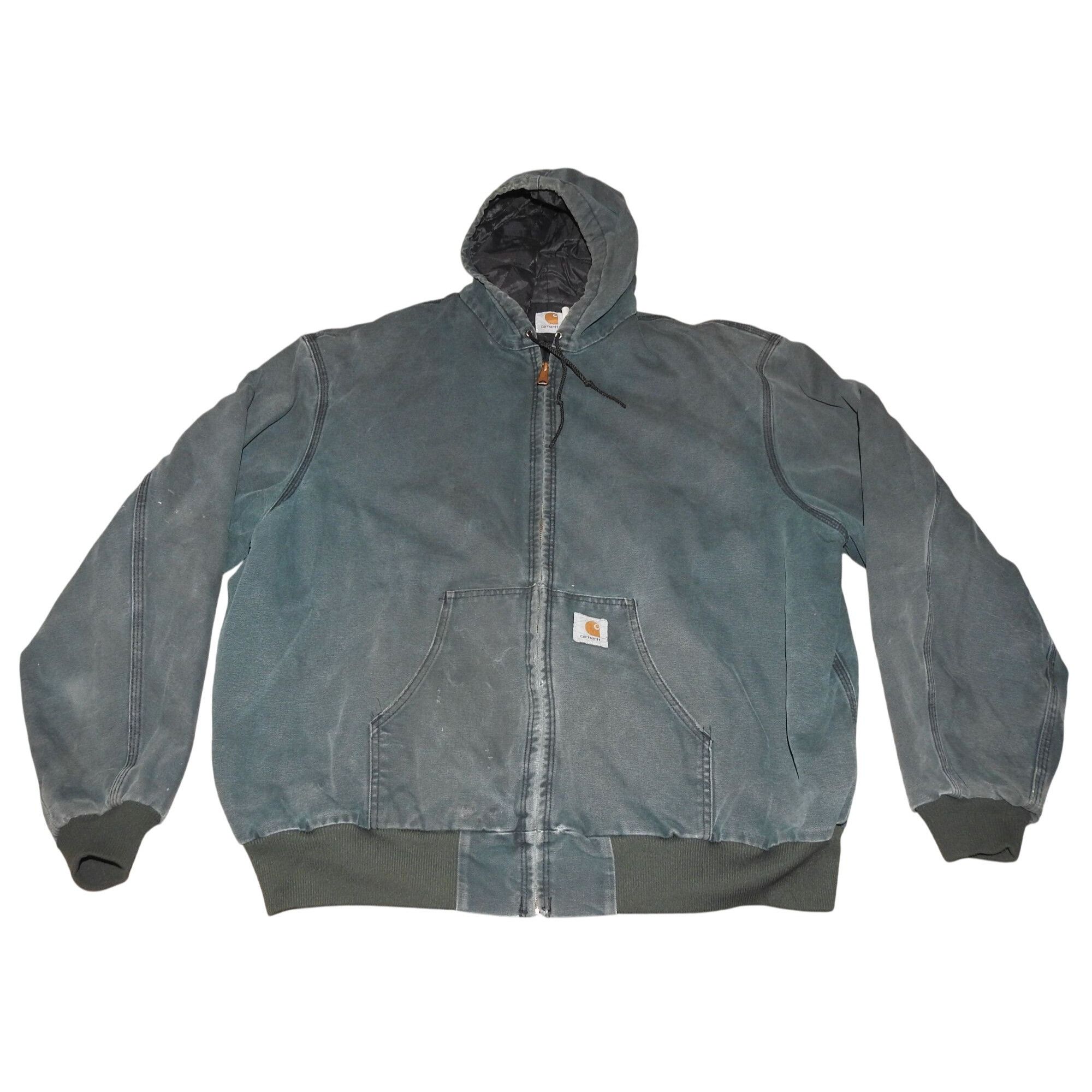 Carhartt Vintage Carhartt Jacket Green Canvas Quilted Union Made 90s Size US XXL / EU 58 / 5 - 1 Thumbnail