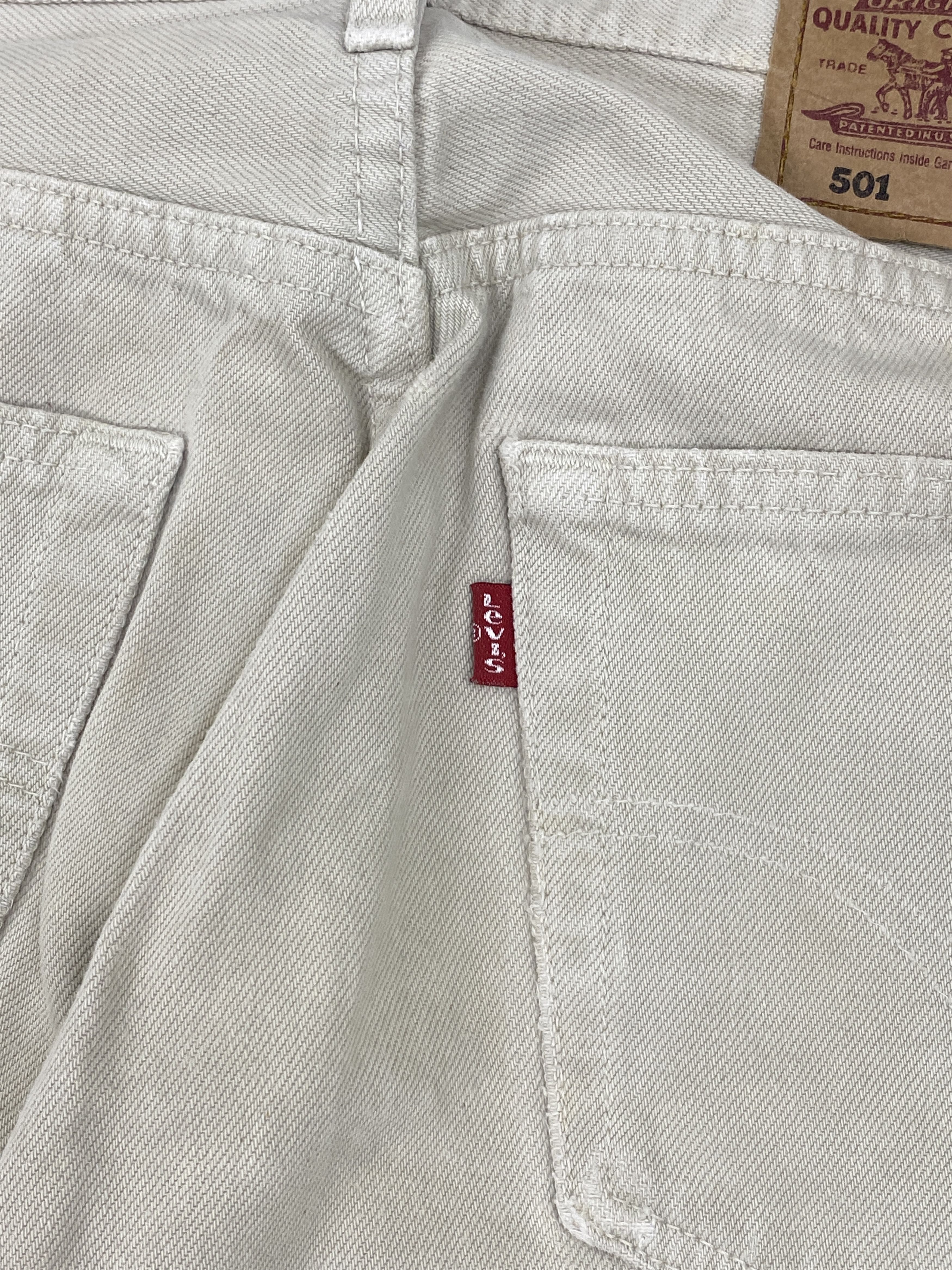 Levi's Vintage 90s Levis 501 Light Wash Jeans DP2752 Size US 30 / EU 46 - 6 Thumbnail