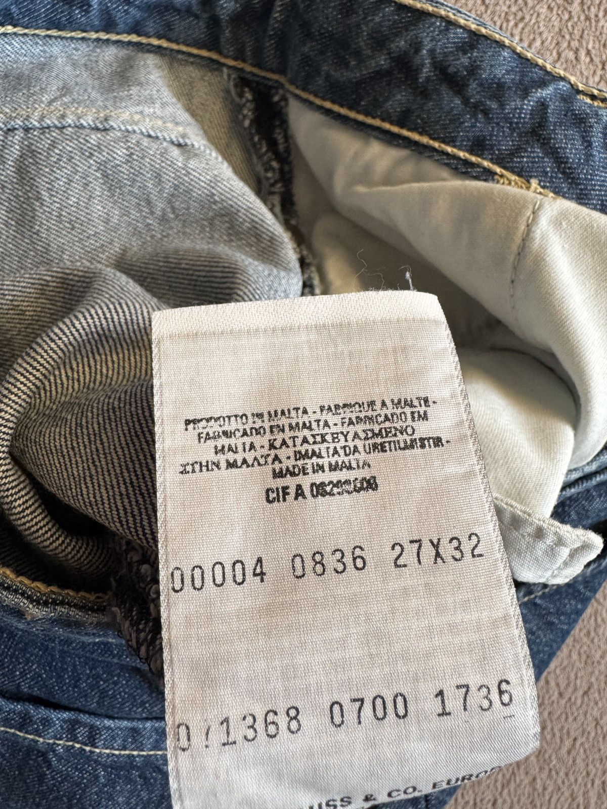 Engineered Garments × Levi's Levis Engineered Jeans Y2K Faded Denim If6was9 LGB vibe Size US 27 - 6 Thumbnail
