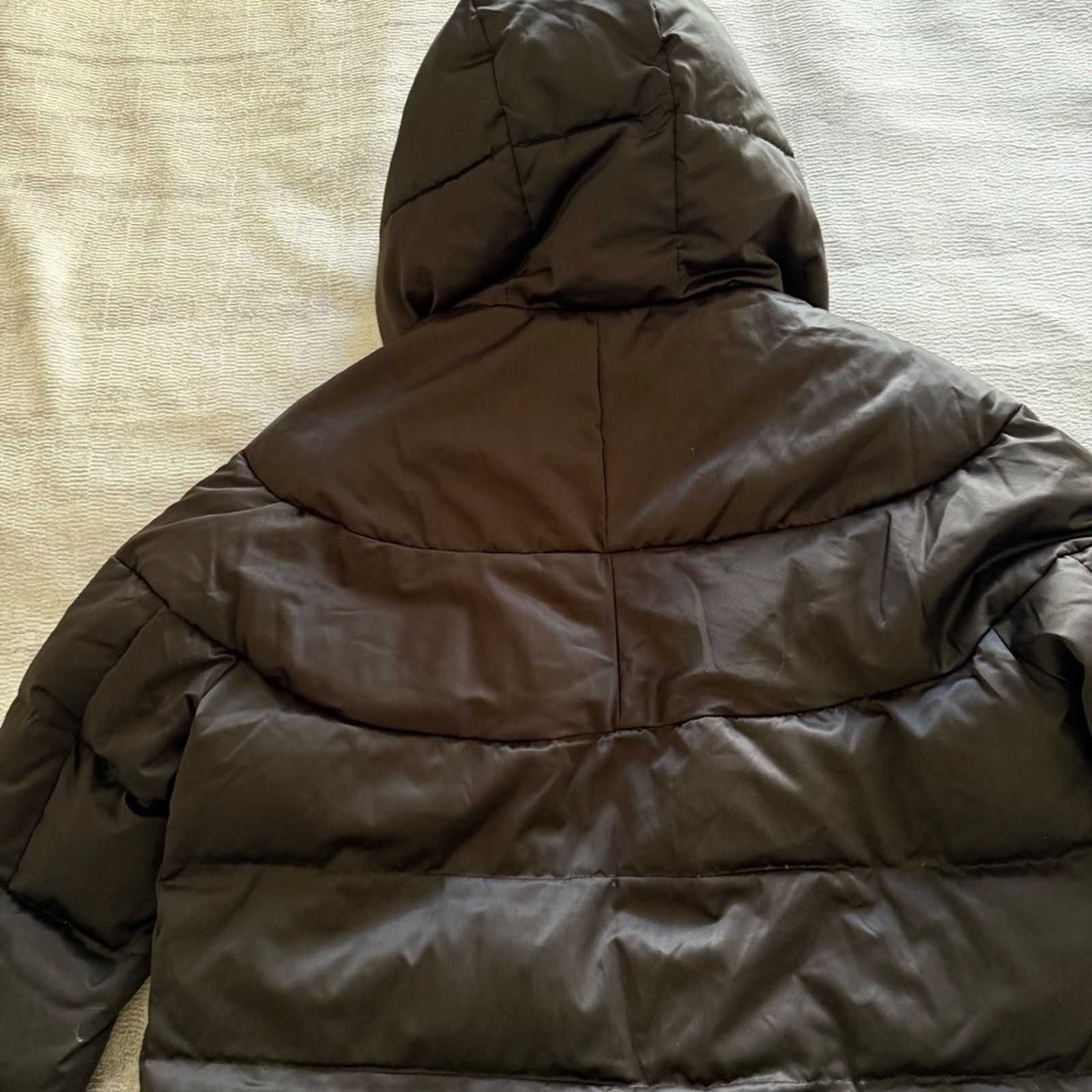 Zara Zara Black Midi Puffer, Silky Exterior Feather Filled Size S Size S / US 4 / IT 40 - 11 Thumbnail