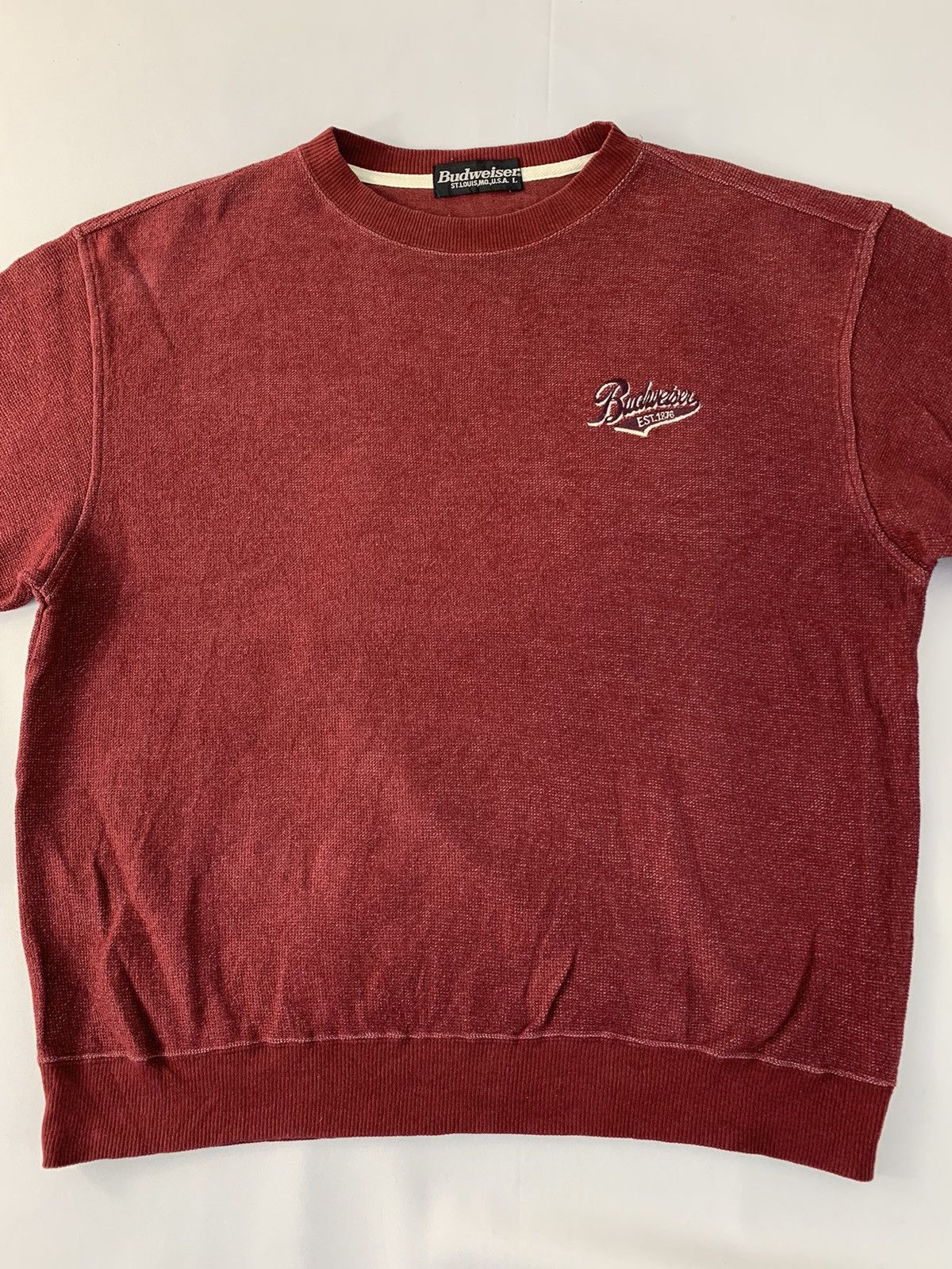 Budweiser 90s Budweiser St. Louis Embroidery Logo Crewneck Size US L / EU 52-54 / 3 - 3 Thumbnail