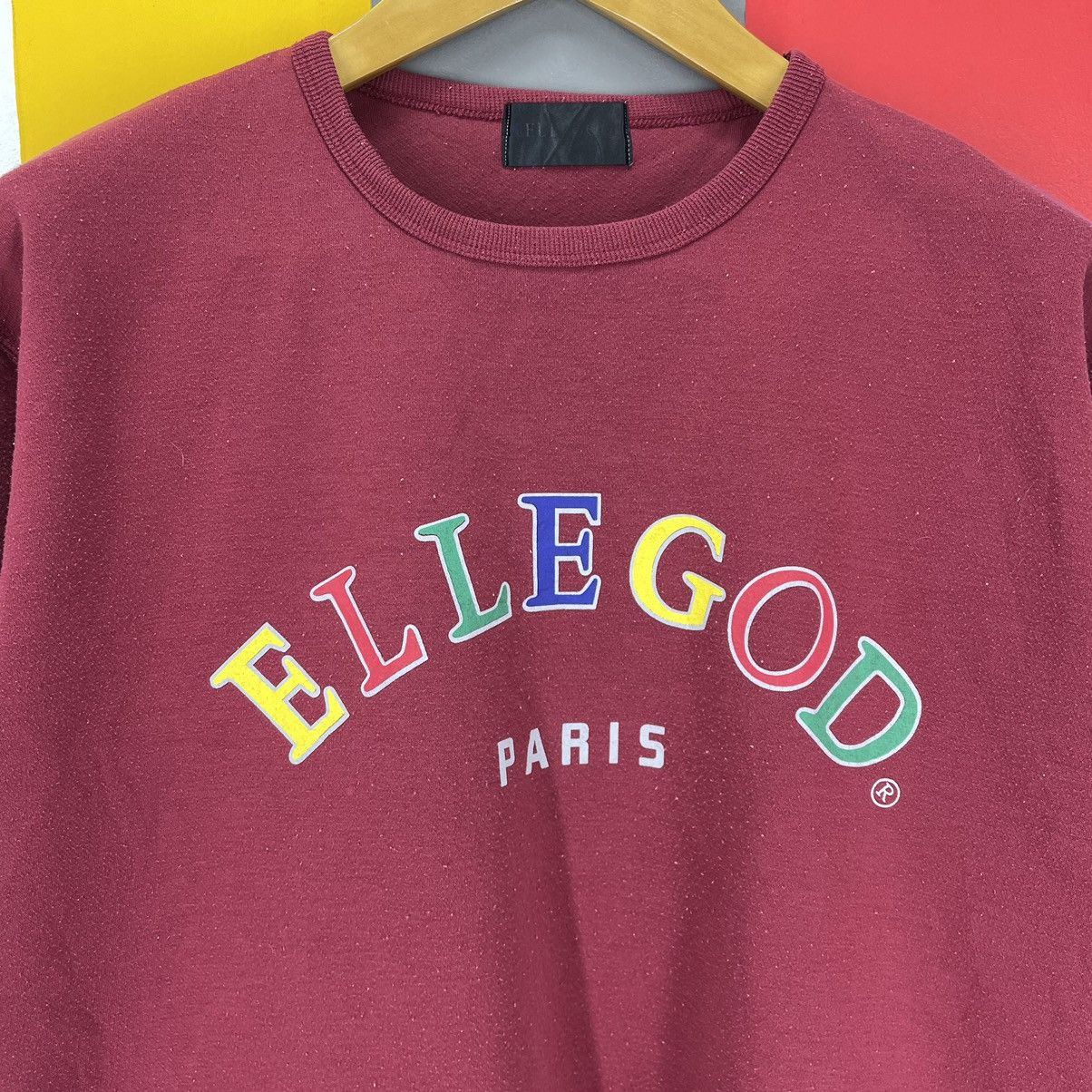 Other ELLE GOD Crew Neck Sweatshirt #1954/12 Size M / US 6-8 / IT 42-44 - 2 Thumbnail