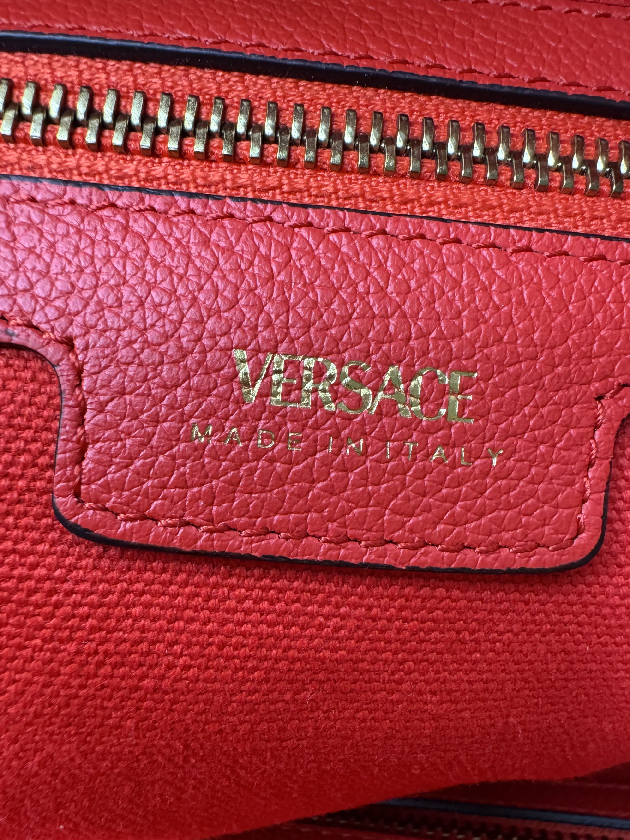 Versace La Medusa Canvas Large Tote Bag Size ONE SIZE - 7 Thumbnail