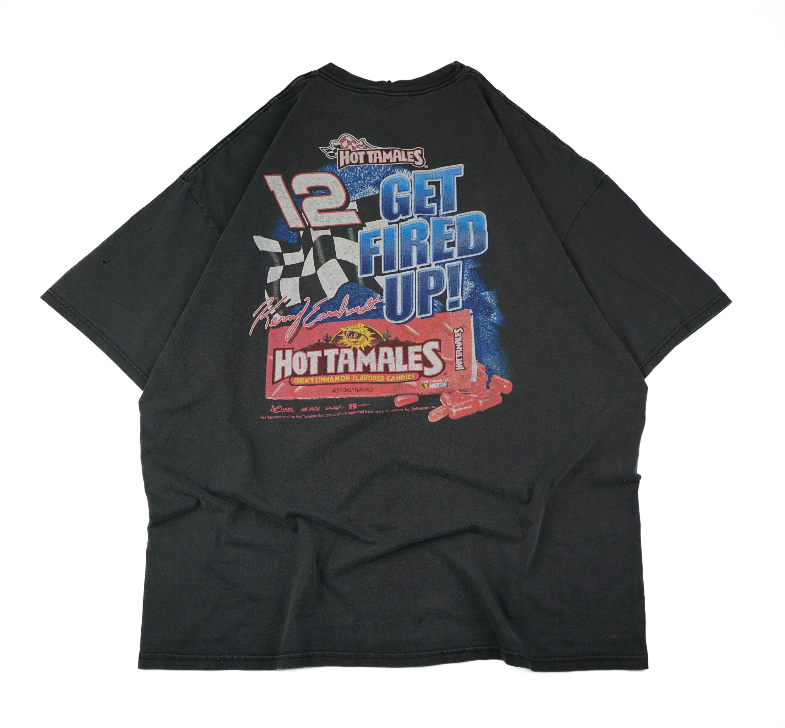 NASCAR × Vintage Vintage 90s Kerry Earnhardt Racing Nascar T-Shirt Size US XXL / EU 58 / 5 - 10 Thumbnail