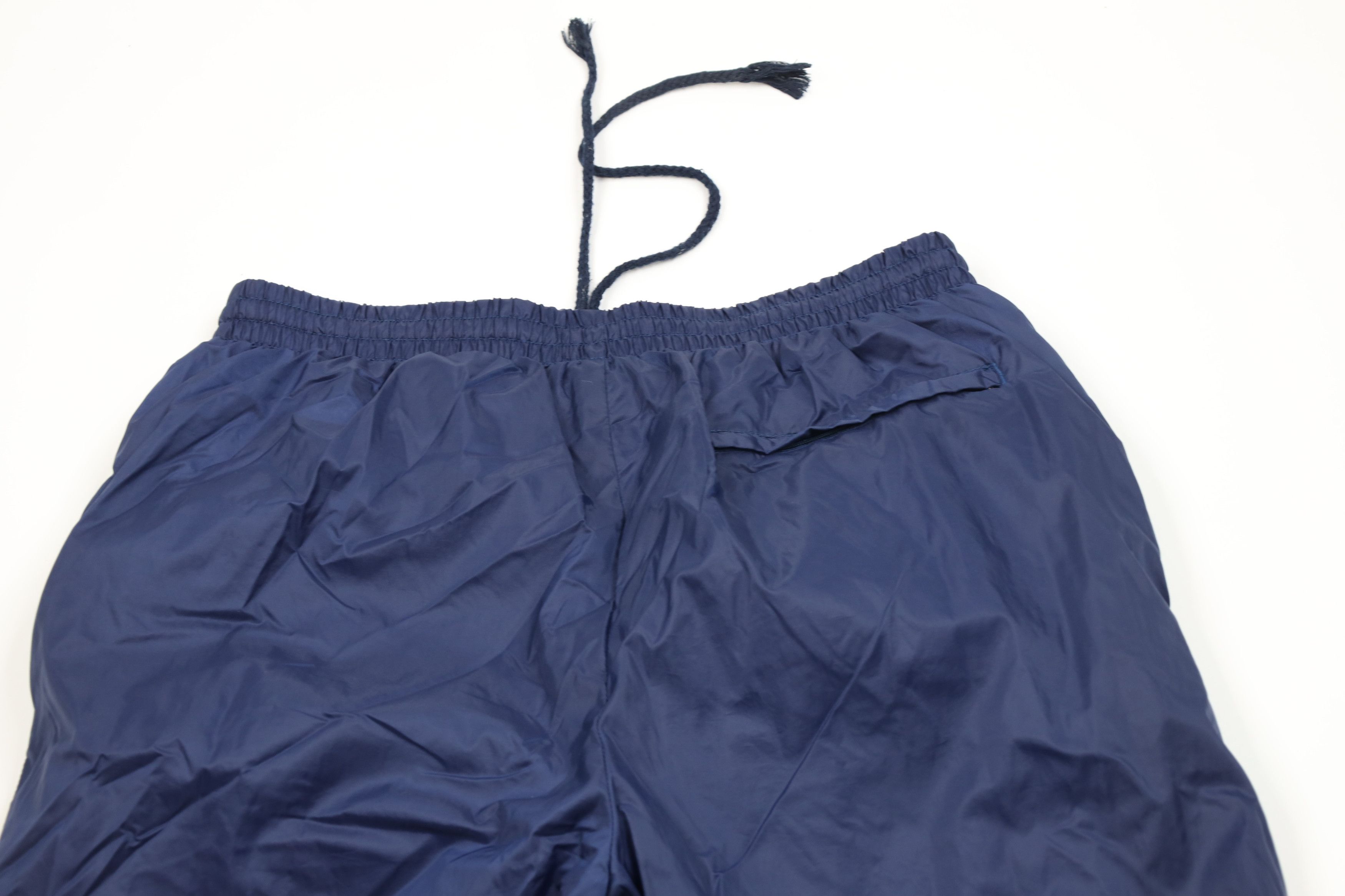 Vintage Vintage 90s Streetwear Lined Windbreaker Joggers Pants Blue Size US 34 / EU 50 - 13 Thumbnail