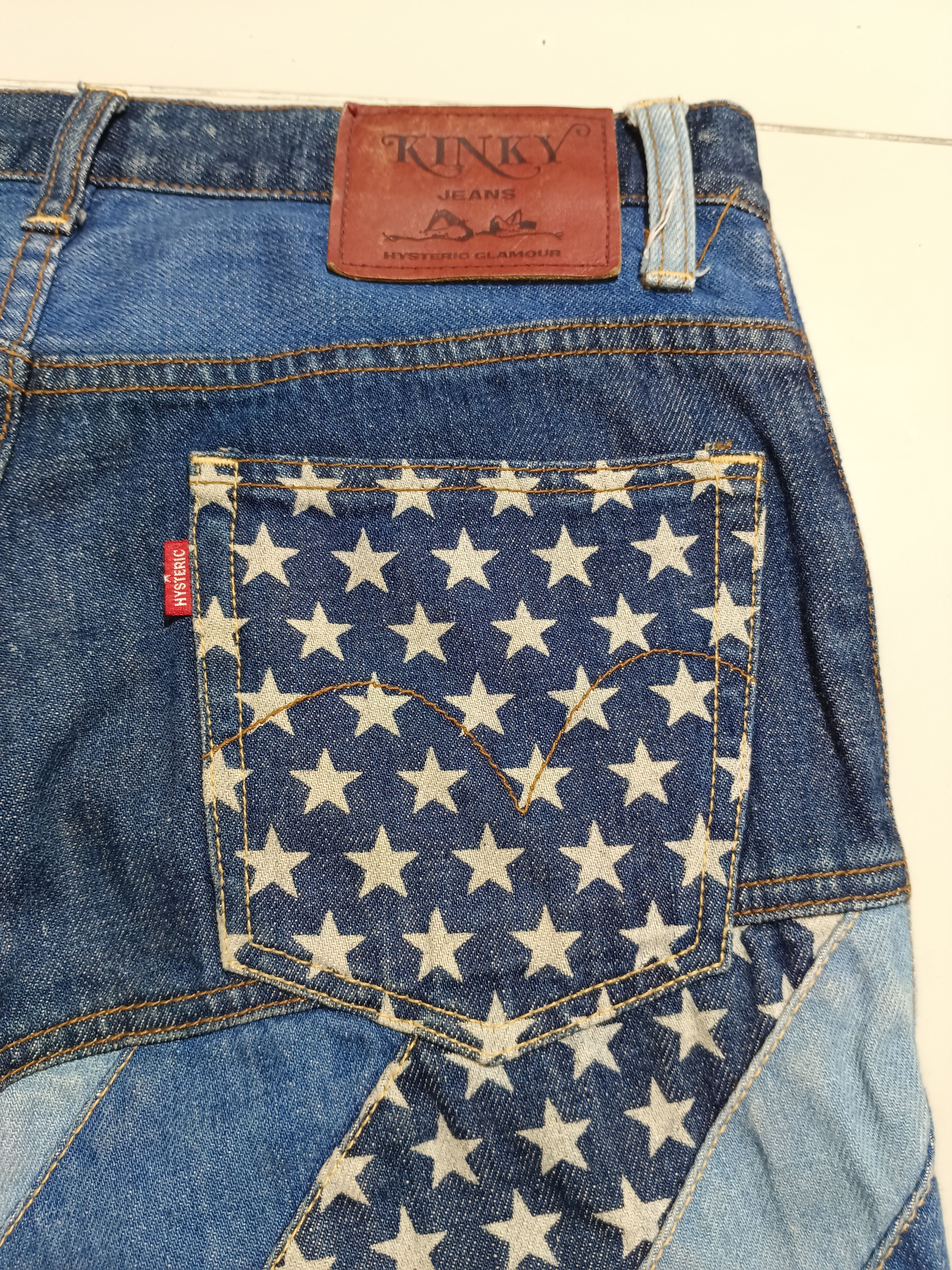 Hysteric Glamour Vintage 90s Hysteric Glamour Star Jeans Size US 28 / EU 44 - 10 Thumbnail