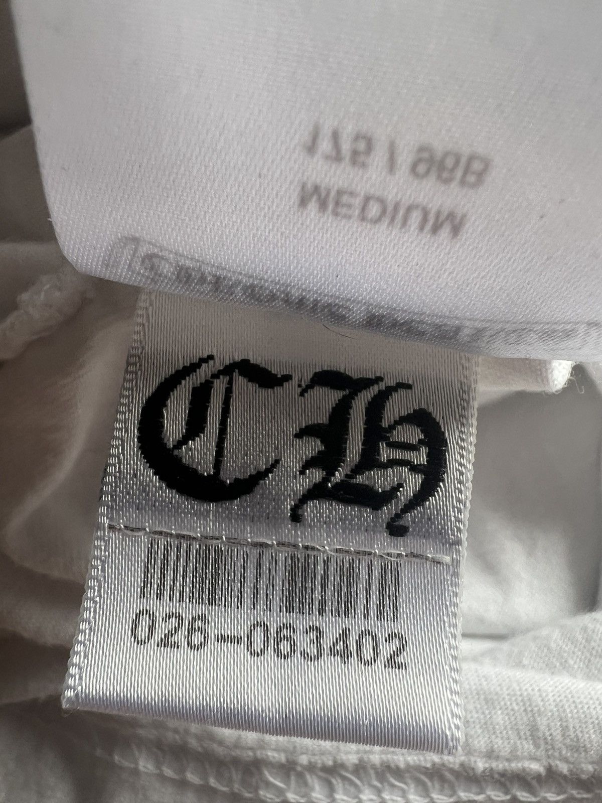 Chrome Hearts Chrome Hearts Multi Logo PocketTee Size US M / EU 48-50 / 2 - 9 Thumbnail