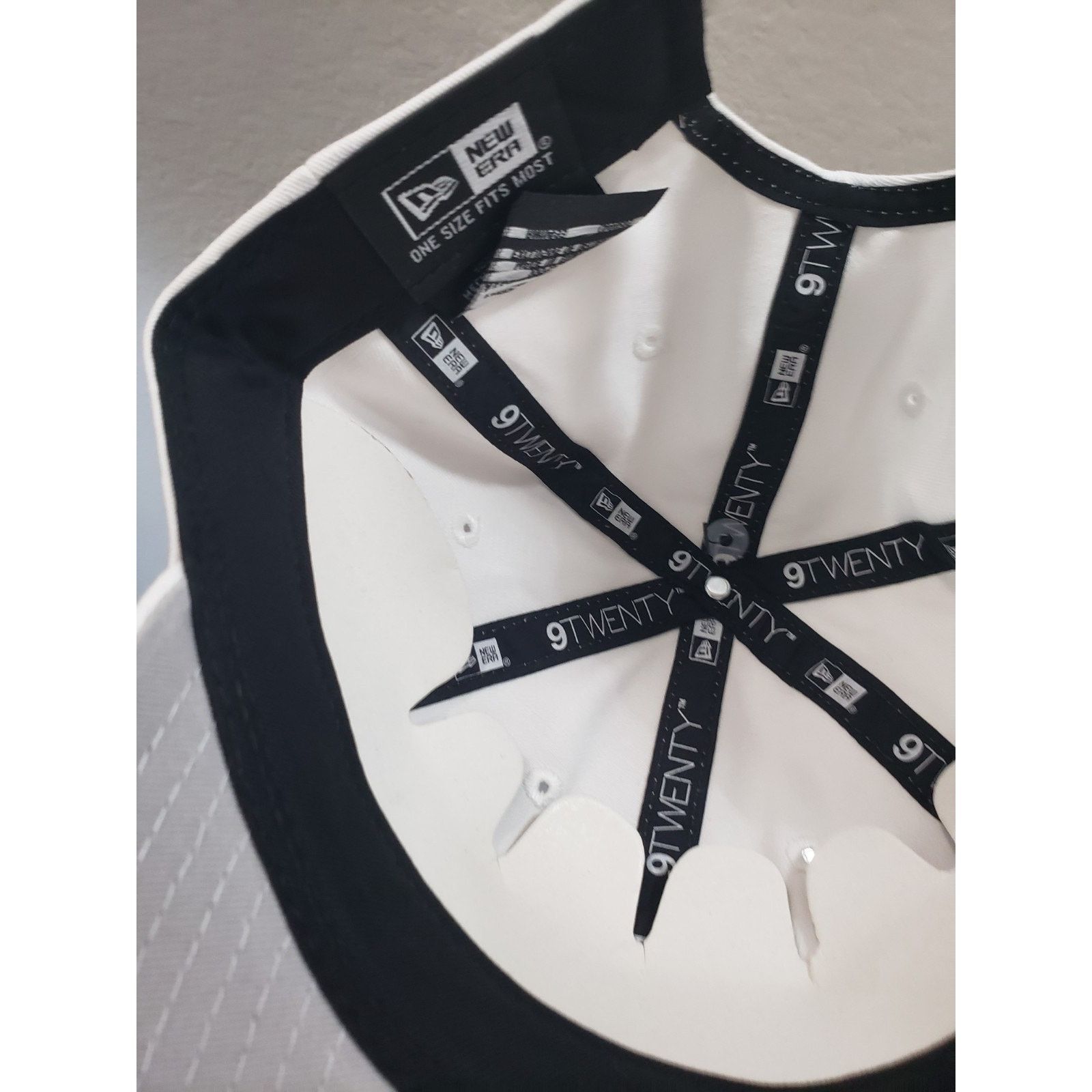 New Era Texas Rangers Hat Court Sport Dad 920 Strap White New Era Size ONE SIZE - 6 Thumbnail