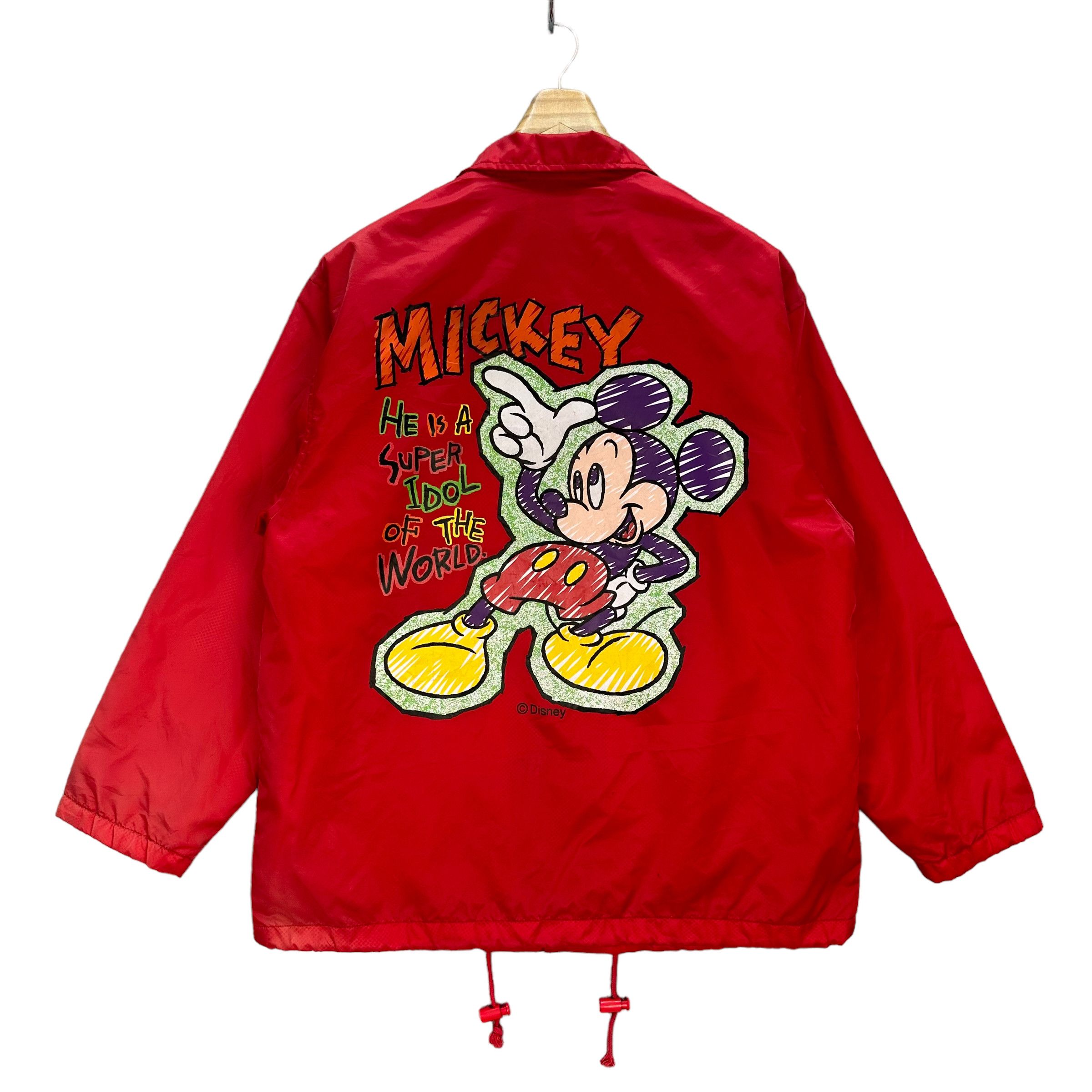 Mickey Mouse MICKEY MOUSE GRAPHIC COACH JACKET #7581-154 Size US S / EU 44-46 / 1 - 1 Thumbnail