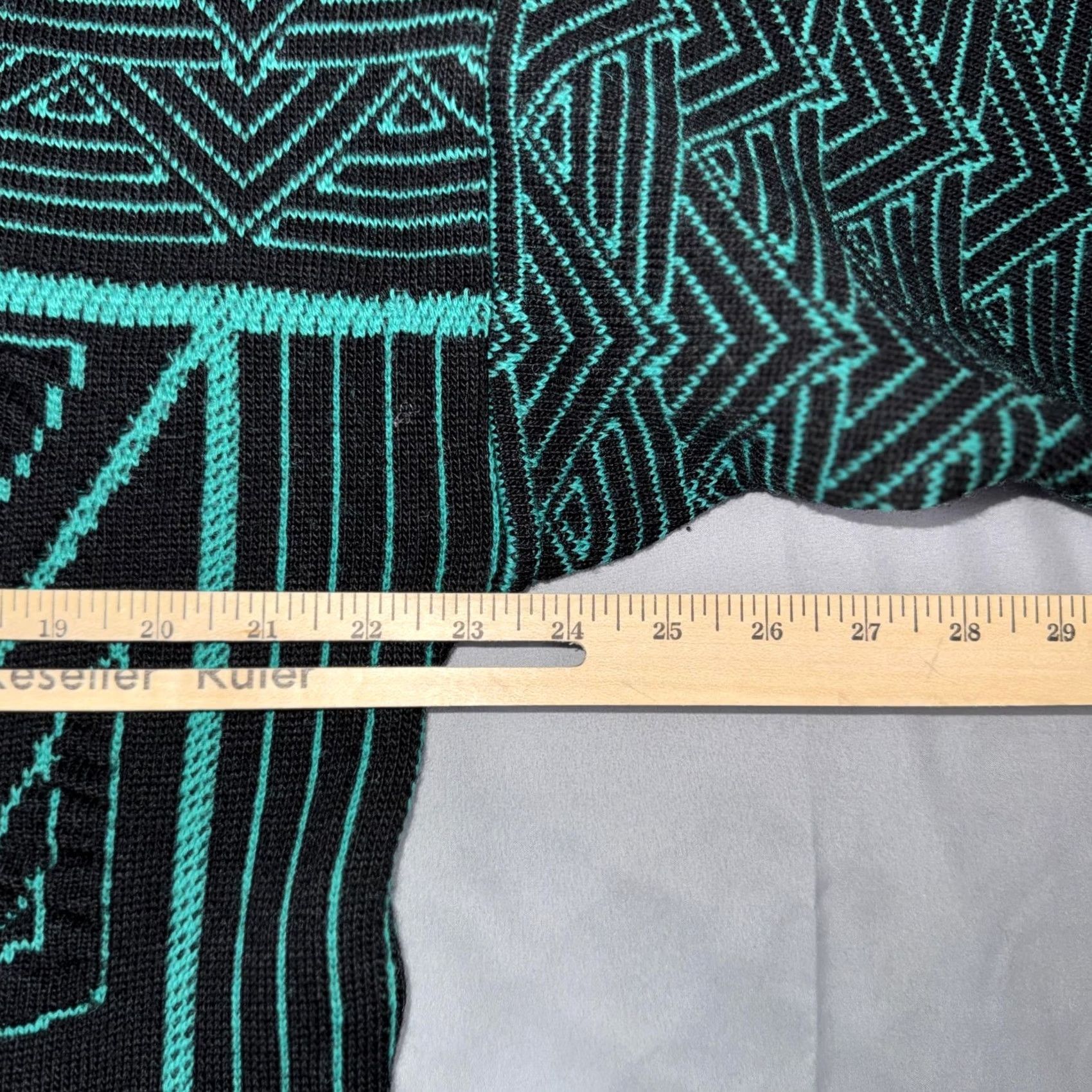 Vintage Kalaroo Sweater Mens L Black Wool Geometric Knit Crewneck Pullover Australia Size US L / EU 52-54 / 3 - 6 Thumbnail