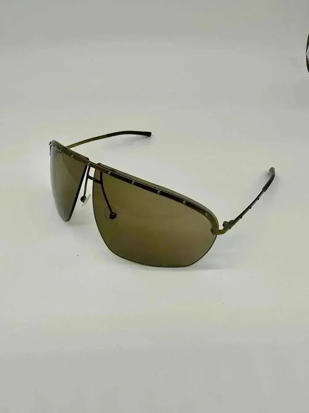 Gucci × Tom Ford × Vintage GUCCI Sunglasses Shield Wrap Rimless Ski Mask Tom Ford Era Size ONE SIZE - 2 Thumbnail