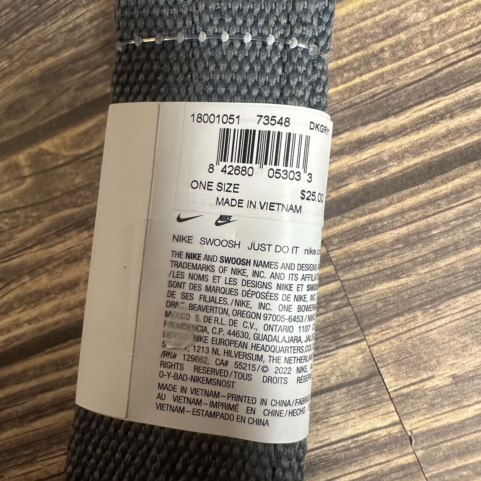 Nike Nike Men's Adjustable Belt Cut to Fit Up to Size 42 NWT ONE Size ONE SIZE - 6 Thumbnail
