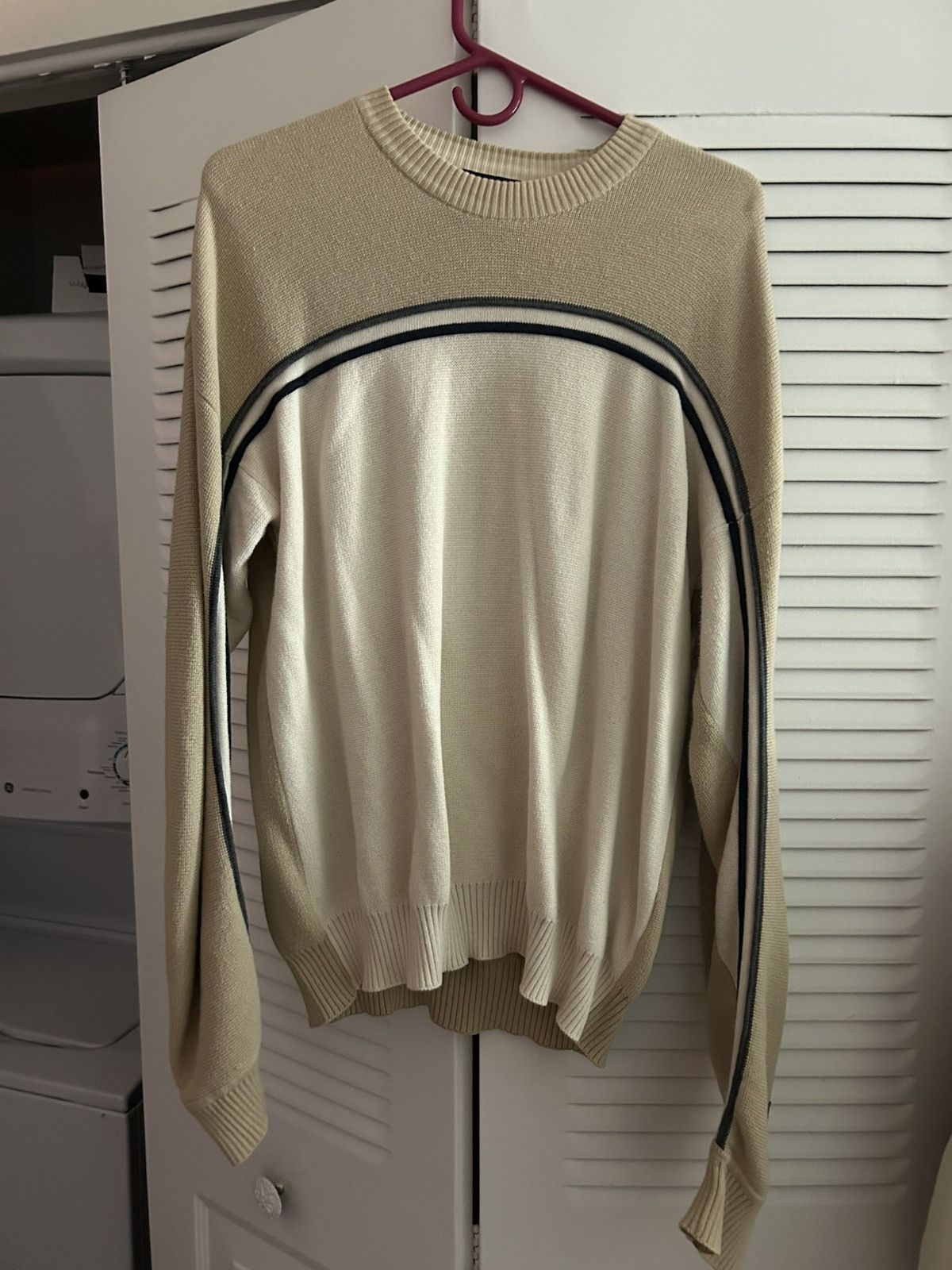 Nautica Nautica Sweater beige and tan size Medium Size US M / EU 48-50 / 2 - 1 Thumbnail