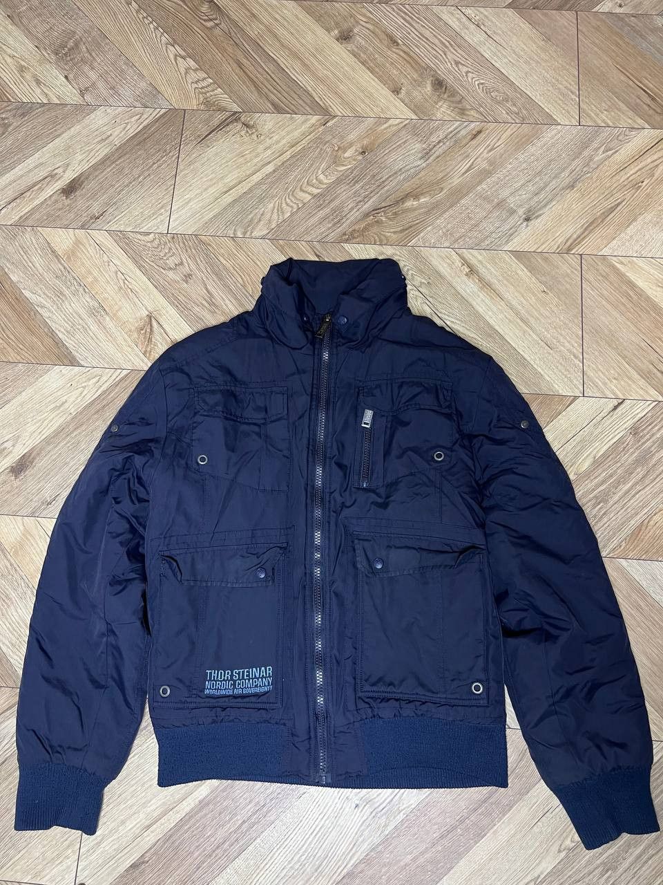 Vintage Thor Steinar Pilot Bomber Jacket – Size XL Size US XL / EU 56 / 4 - 1 Thumbnail
