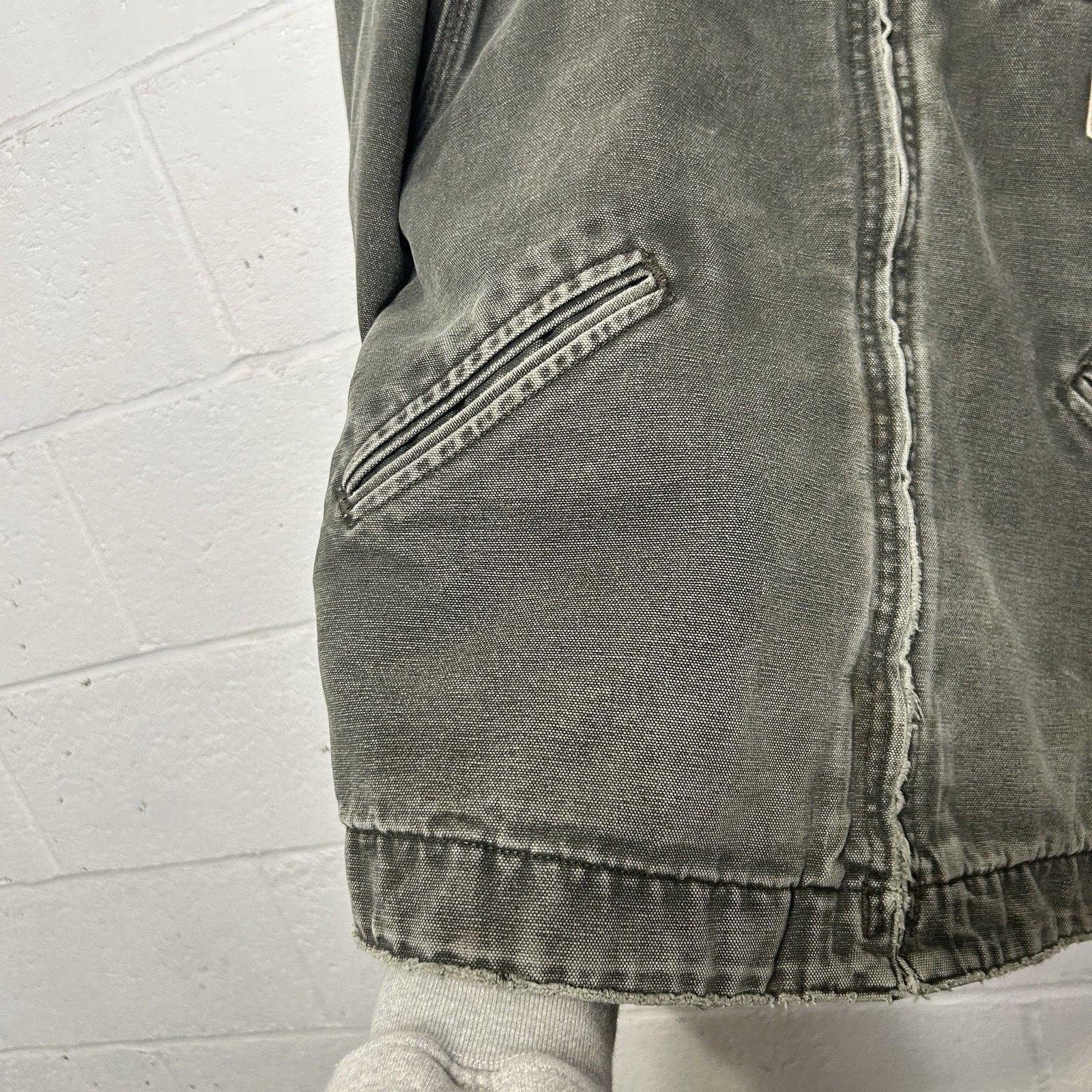 Carhartt Vintage Carhartt Blanket-Lined Detroit Jacket “Moss” J97 MOS Size US S / EU 44-46 / 1 - 14 Thumbnail