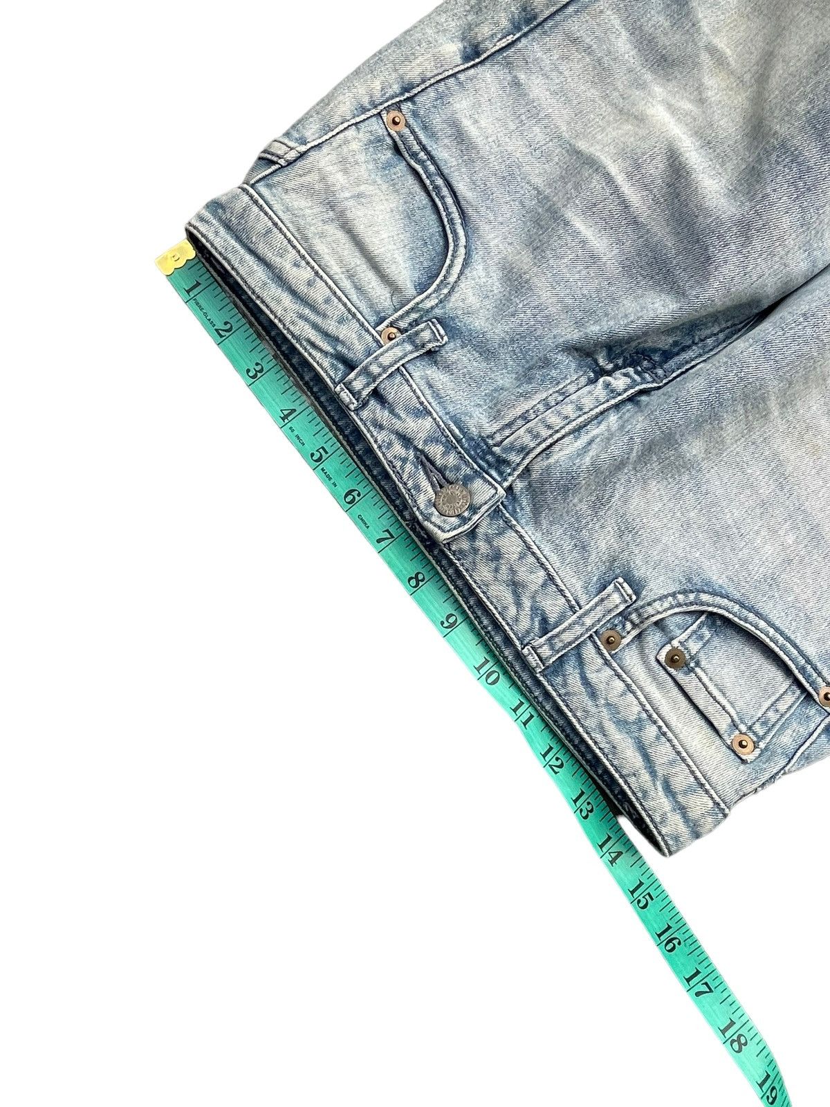 Japanese Brand Goutcommun Slim Fit Denim Size 29" - 16 Thumbnail