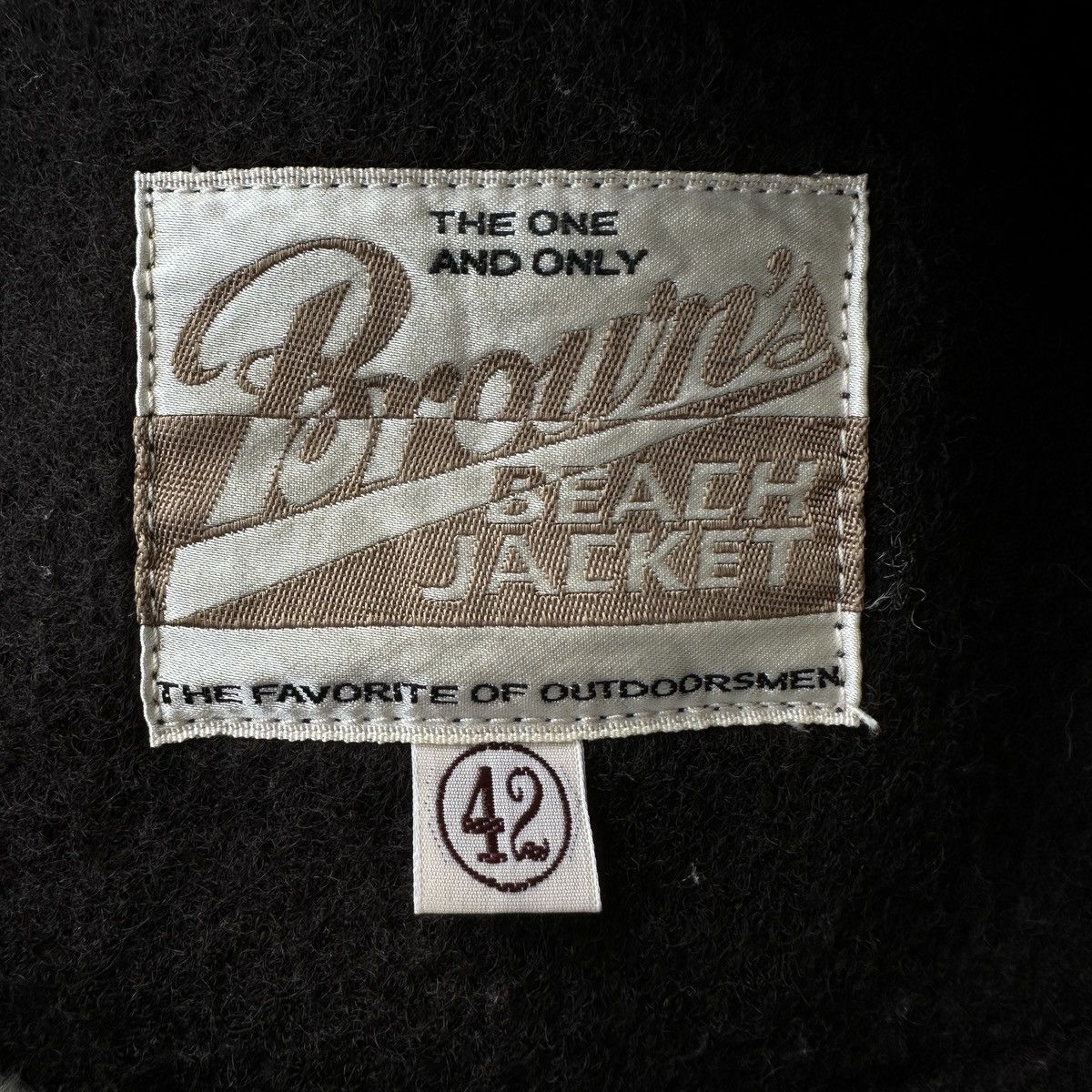Brown's Beach Jacket Salt pepper Brown’s Beach Wool jkt repro by Fullcount japan Size US L / EU 52-54 / 3 - 8 Thumbnail