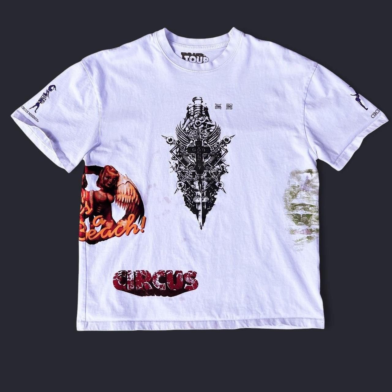Travis Scott Travis Scott Utopia Tour T-Shirt Size US L / EU 52-54 / 3 - 1 Thumbnail