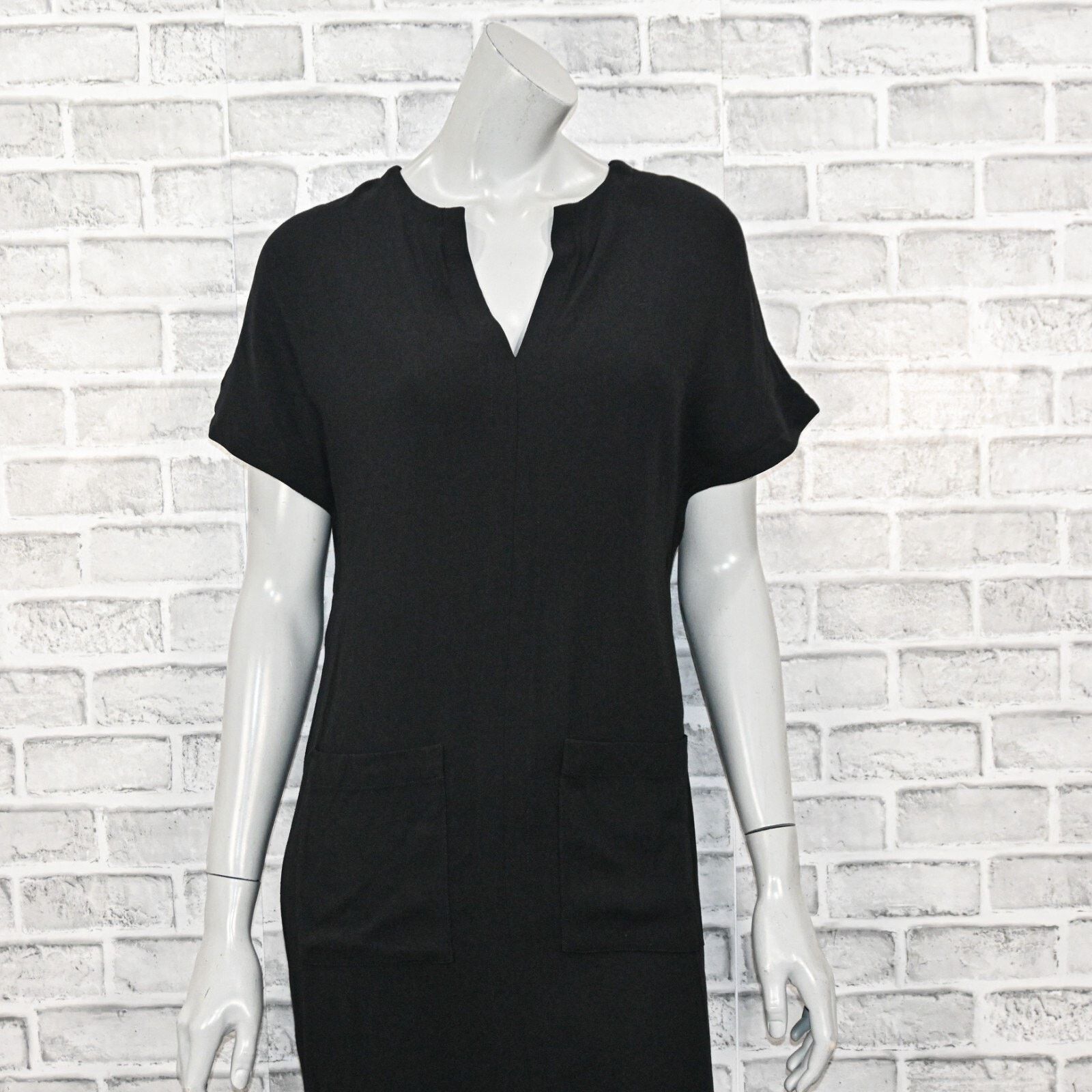Apiece Apart APIECE APART V-neck cap sleeve Dress Black wool blend Size XS / US 0-2 / IT 36-38 - 9 Thumbnail