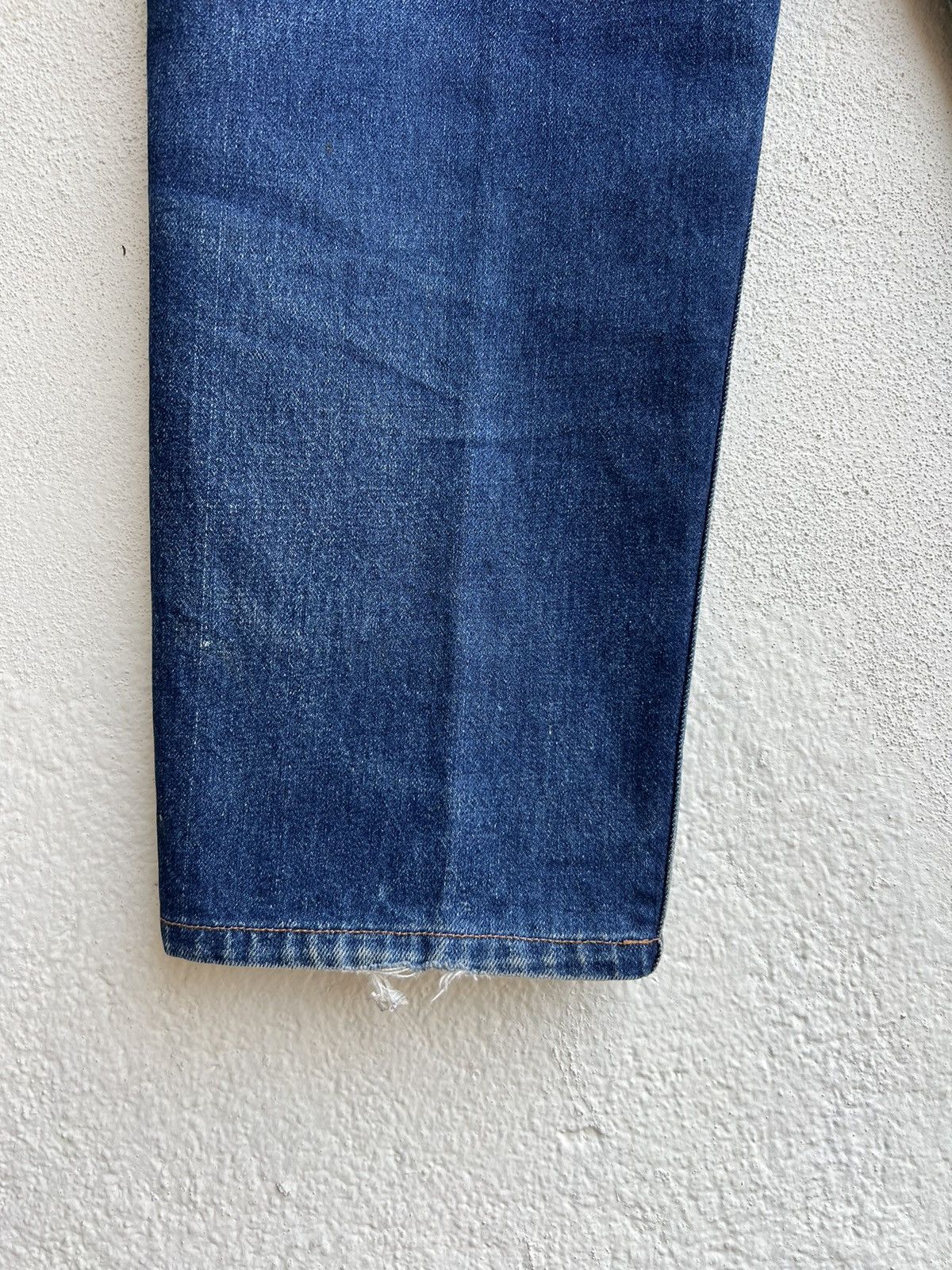 Comme des Garcons Homme Archive 80s CDGH Fade Mud Dirty Denim Baggy Jeans Size US 29 - 17 Thumbnail