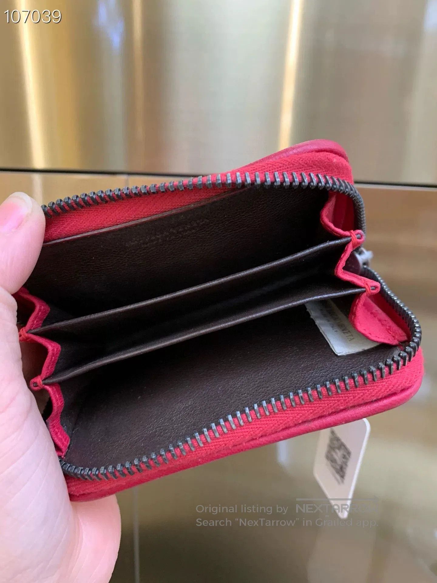 Bottega Veneta BV 068752 D 08 Coin Purse. Size ONE SIZE - 6 Thumbnail