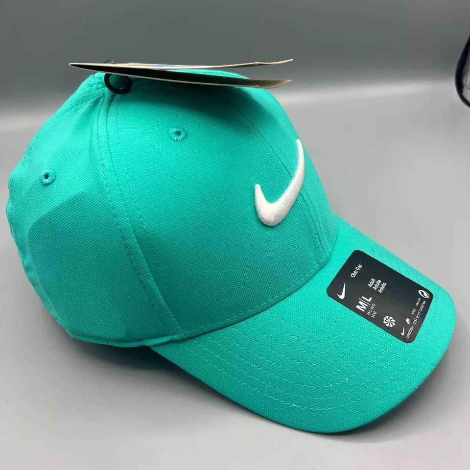 Nike Nike Dri-Fit Hat Men Blue Black Strap Back Cap New M-L Size ONE SIZE - 3 Thumbnail