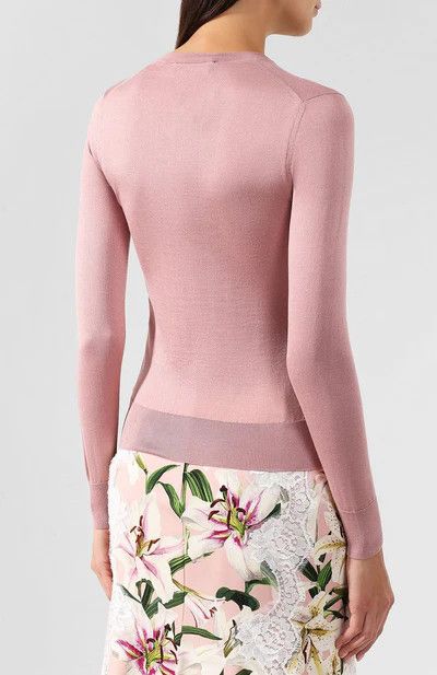 Dolce & Gabbana o1y0925 Cardigan in Antique Rose Size XS / US 0-2 / IT 36-38 - 3 Thumbnail