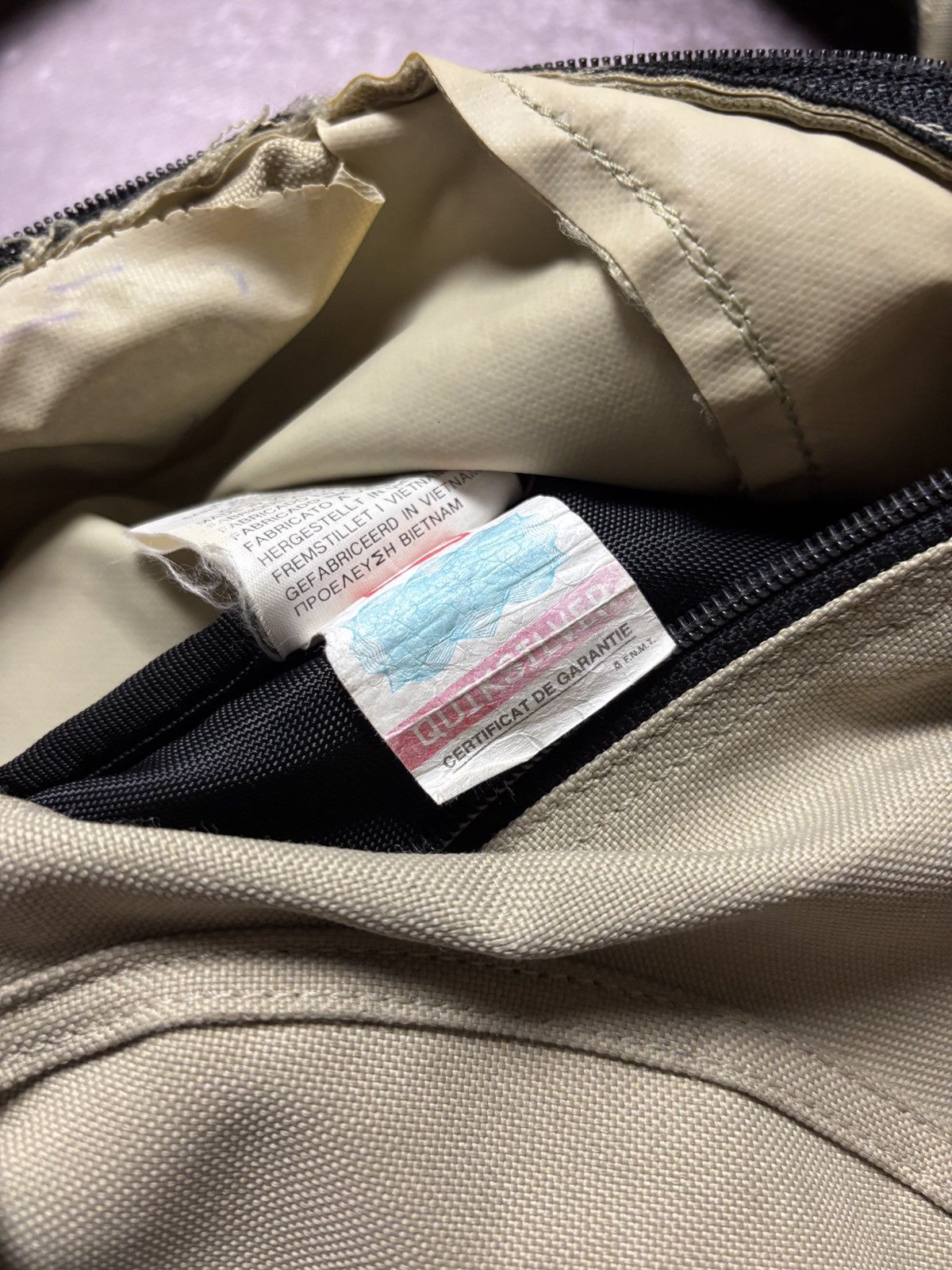 Quiksilver crazy vintage quick silver sling bag y2k surf 90s billabong Size ONE SIZE - 5 Thumbnail
