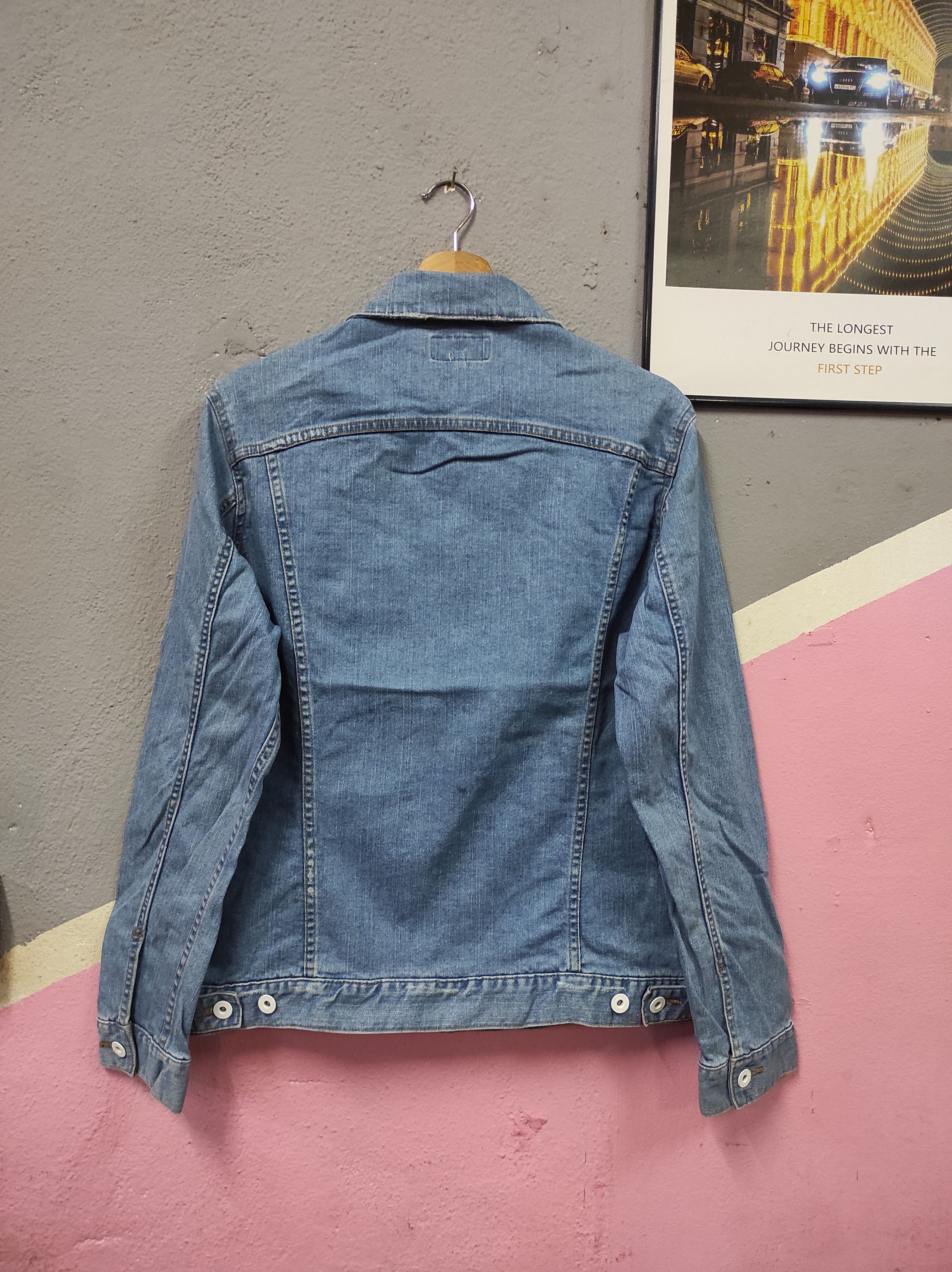 Global Work × Japanese Brand GLOBAL WORK TRUCKER DENIM JACKET Size L / US 10 / IT 46 - 6 Thumbnail
