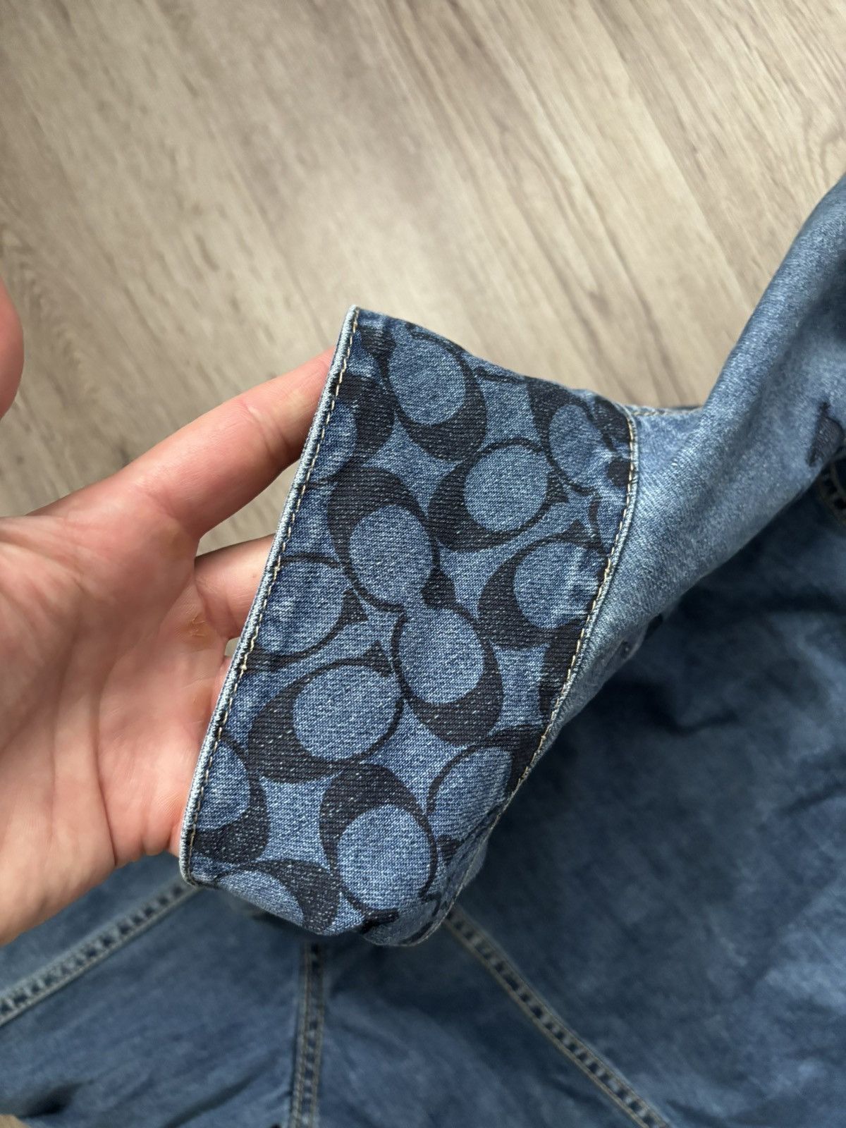Coach COACH signature relaxed denim jacket 165/92 Size M / US 6-8 / IT 42-44 - 22 Thumbnail
