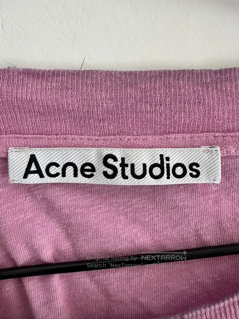 Acne Studios Acne Studios 1996 letter print distressed long-sleeve T-sh Size US L / EU 52-54 / 3 - 3 Thumbnail