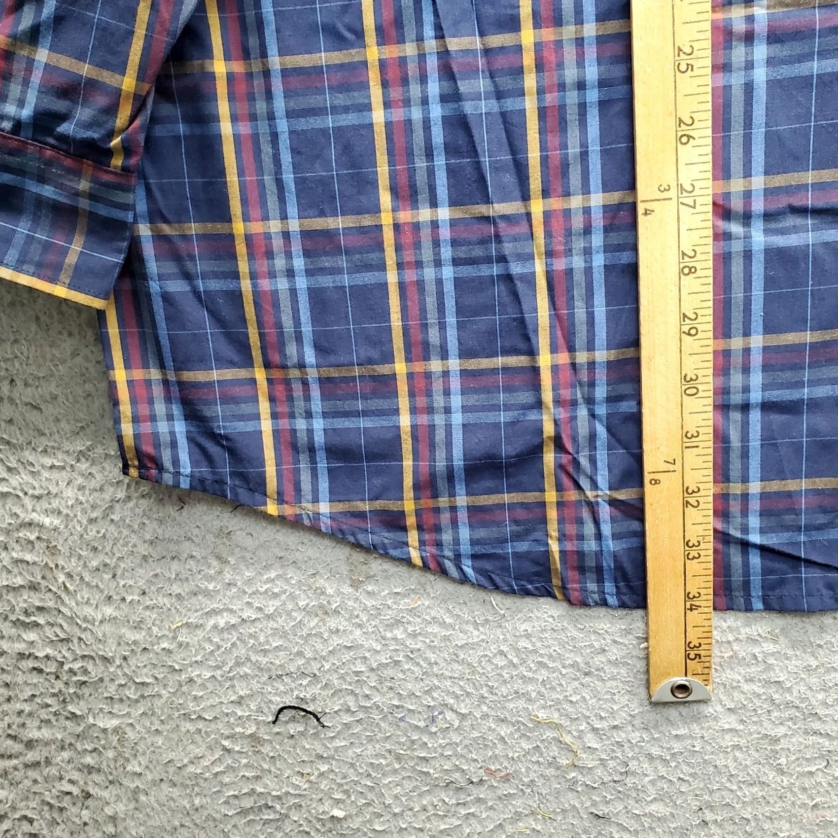 Vintage US Polo Assn. Button-Down Shirt Mens 2XL Multi Plaid Classic Fit Pony Logo Collar Shirt Size US XXL / EU 58 / 5 - 3 Thumbnail