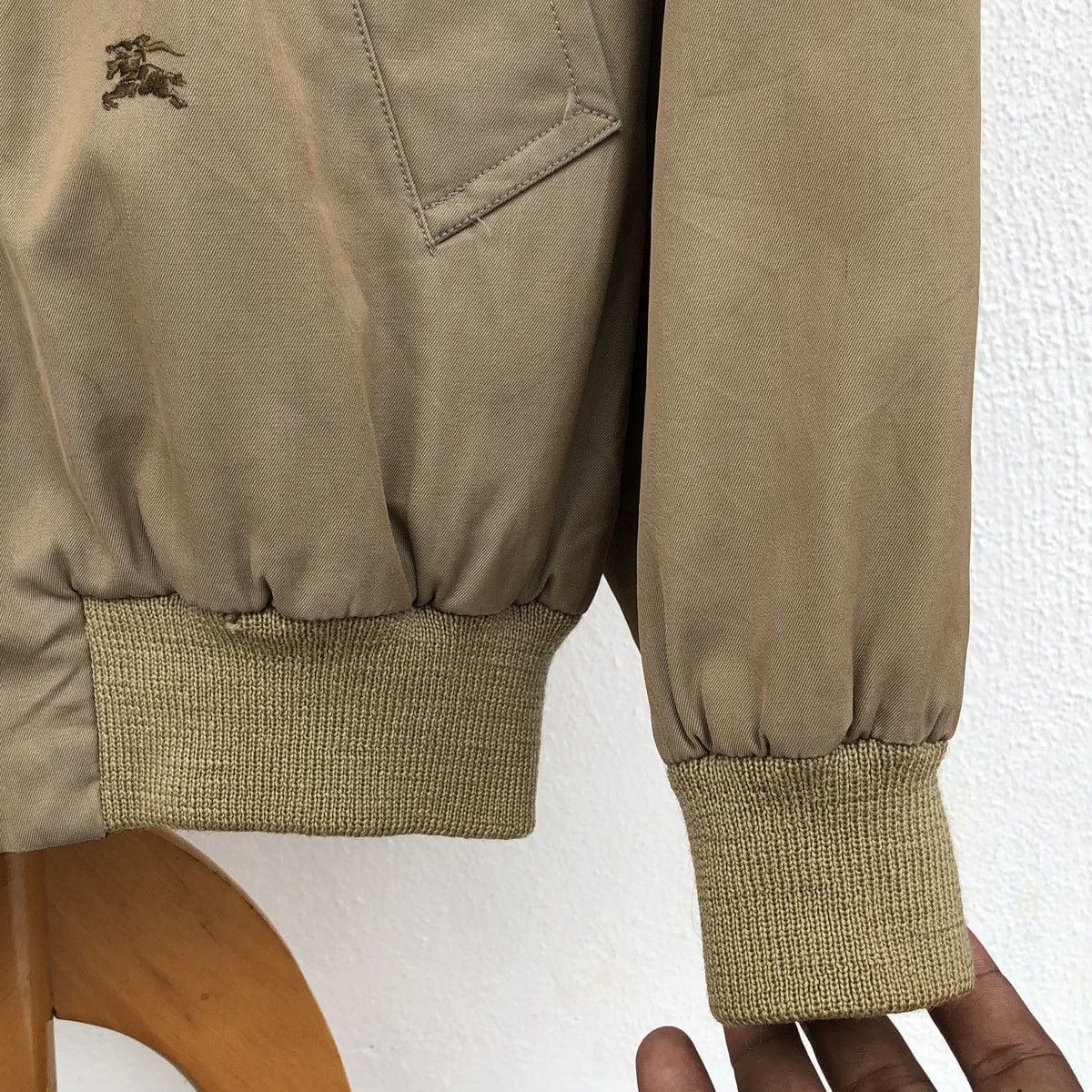 Burberry Vintage Burberrys Prorsum Lined Novacheck Bomber Jacket Size US M / EU 48-50 / 2 - 9 Thumbnail