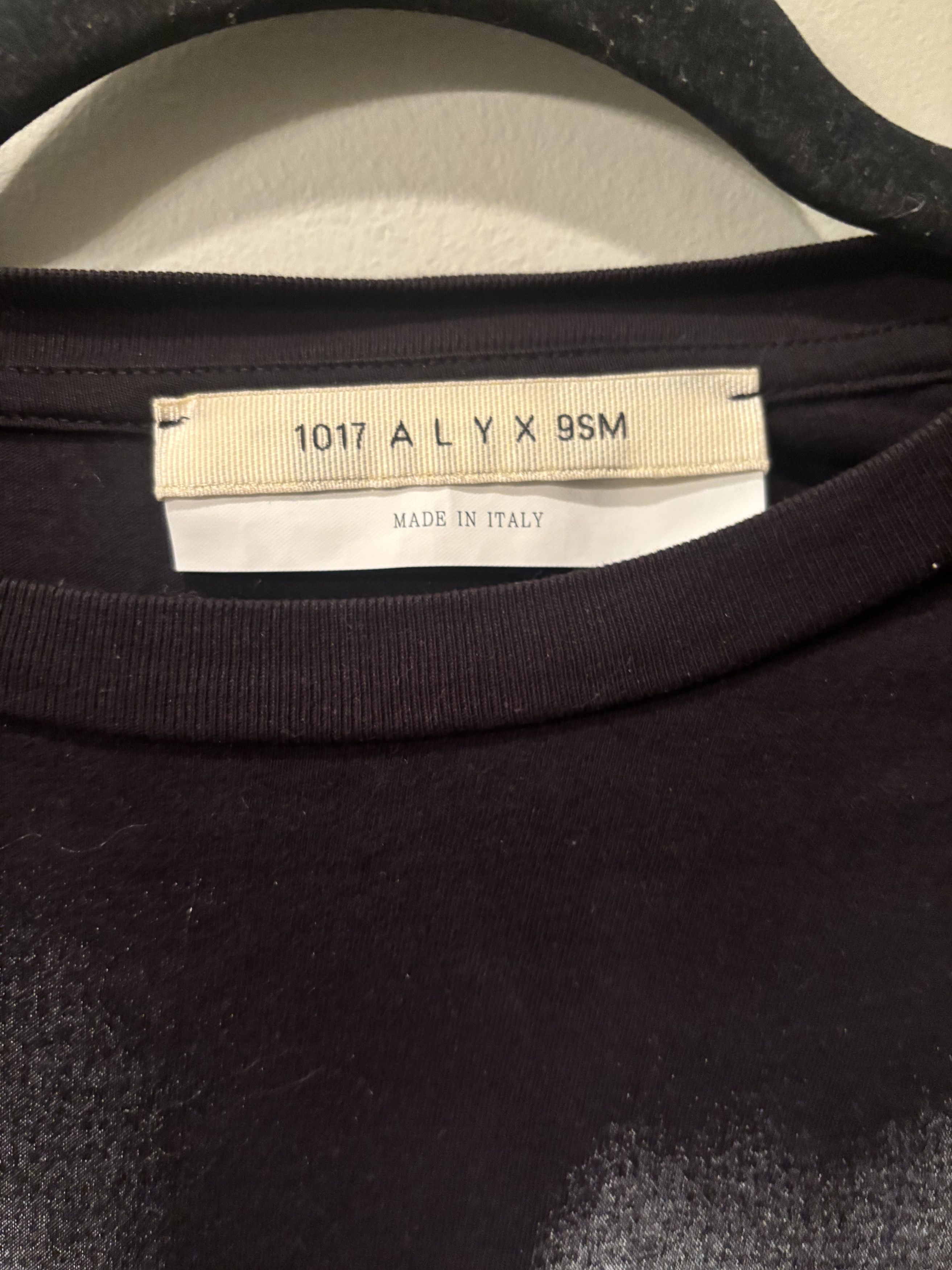 1017 ALYX 9SM Black Graffiti Long Sleeve T-Shirt Size US S / EU 44-46 / 1 - 4 Thumbnail