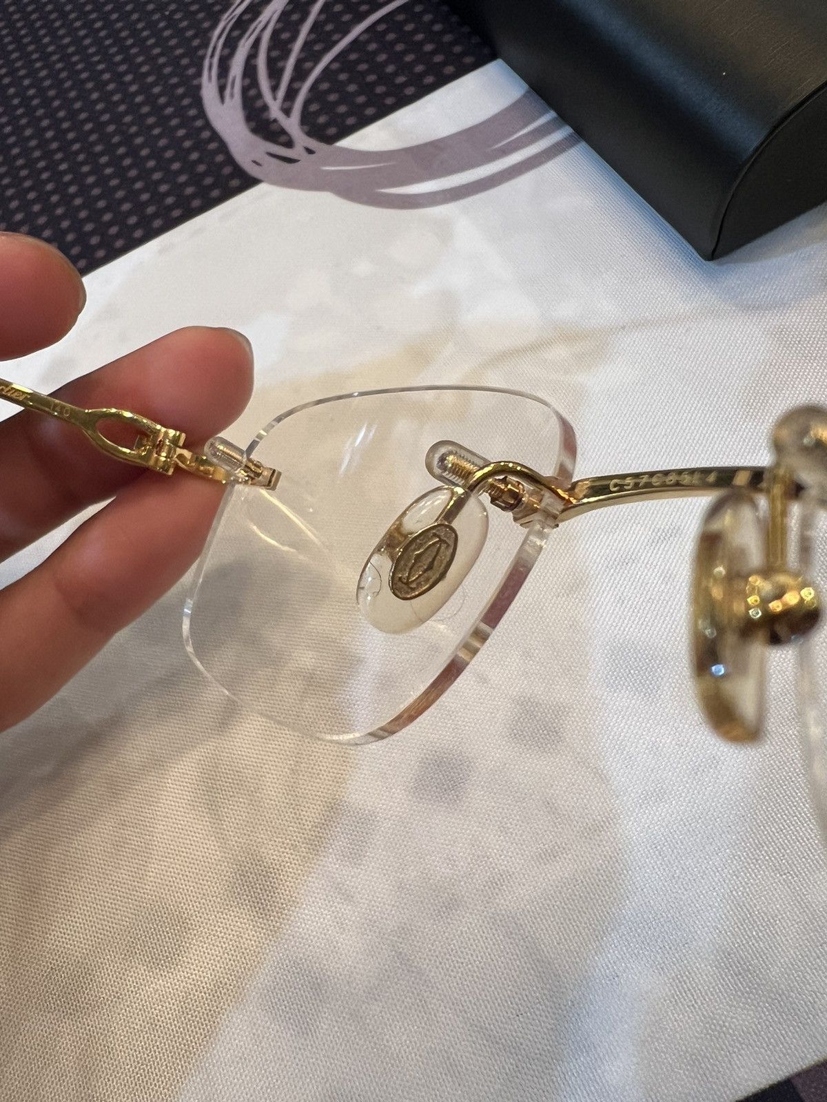 Cartier Cartier Glasses (CT0050O) Size ONE SIZE - 10 Thumbnail