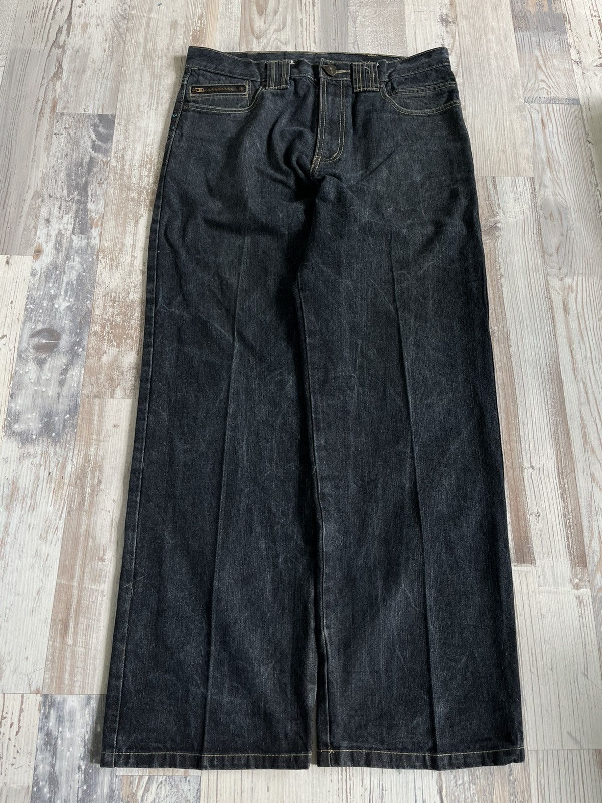 Vintage Black Label skull denim Size US 34 / EU 50 - 2 Thumbnail